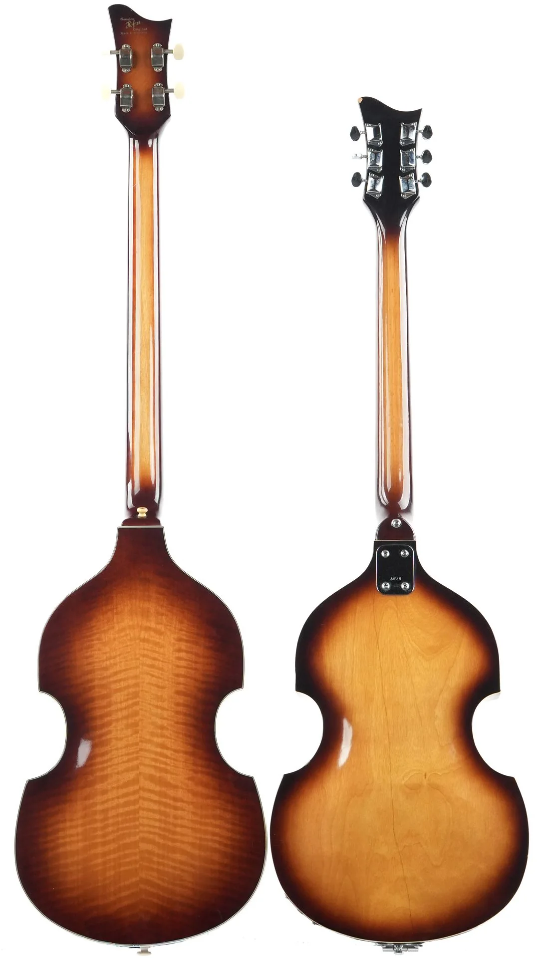 Hofner 500/1 Violin Bass 1968 with Apollo Matching Guitar - Image 5