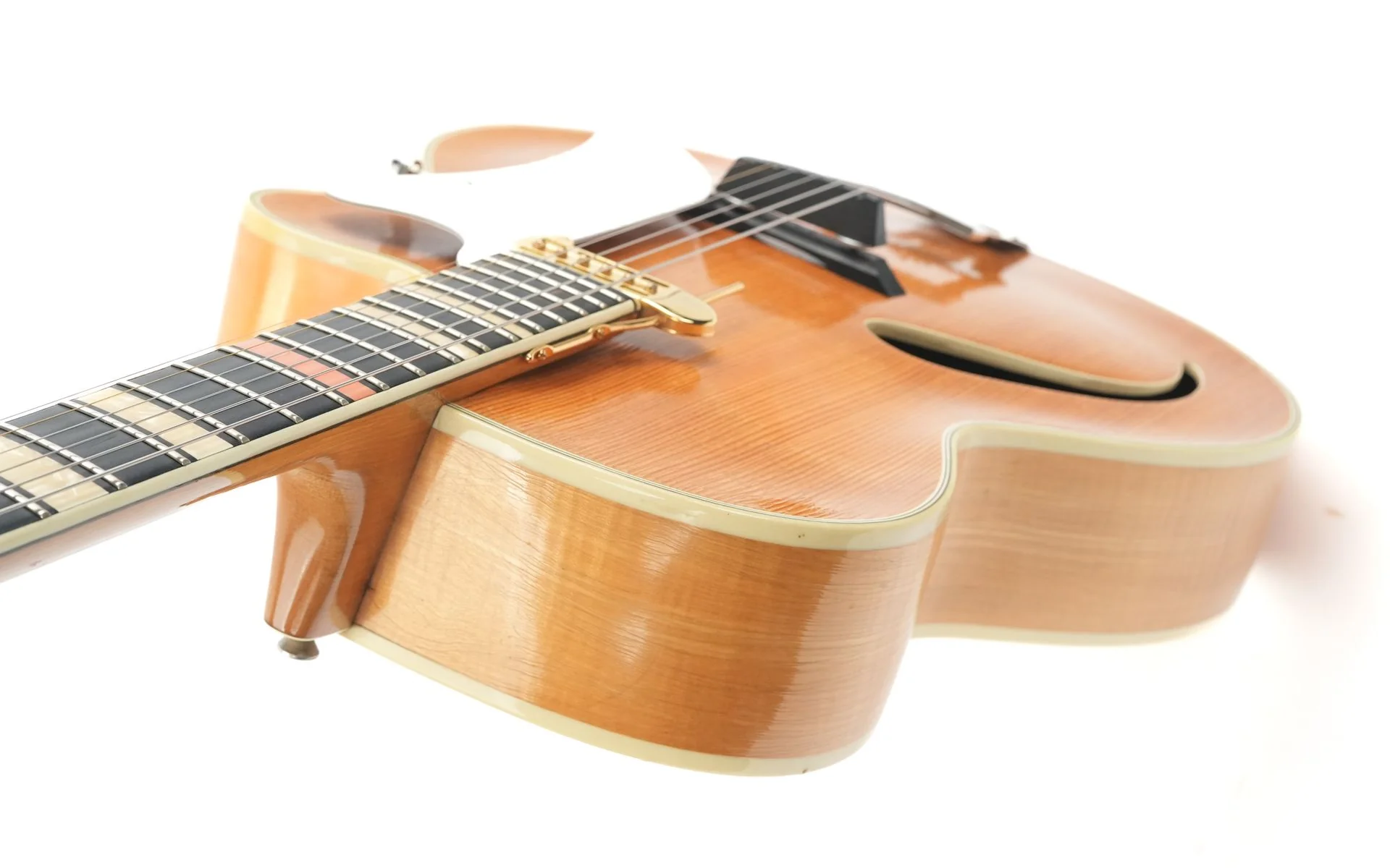 Hoyer Solist Archtop Natural 1950s - Image 10