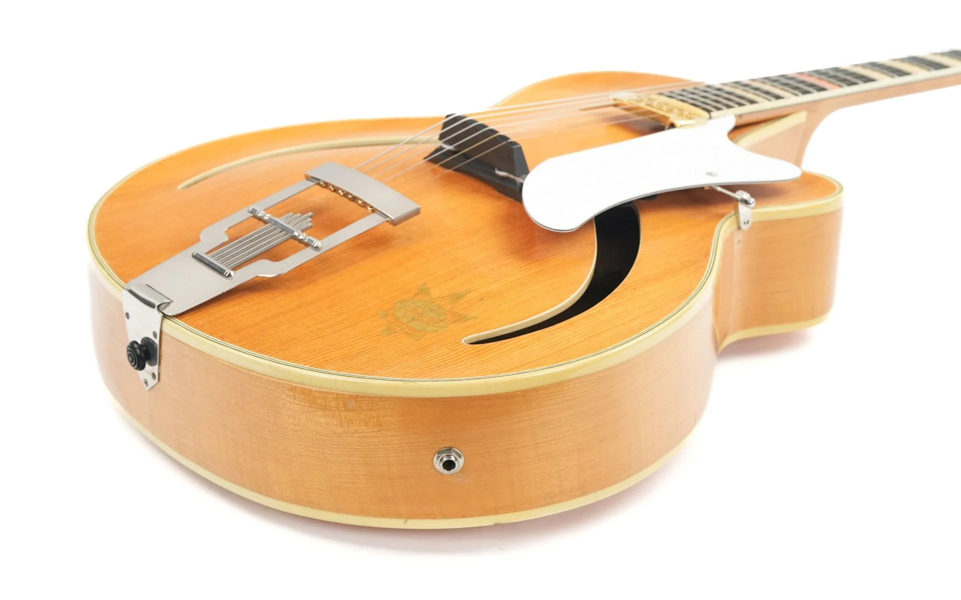 Hoyer Solist Archtop Natural 1950s - Image 13