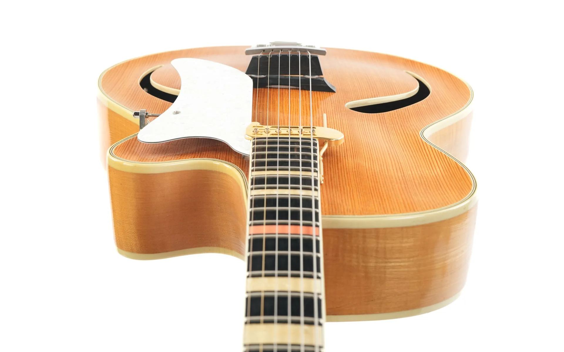 Hoyer Solist Archtop Natural 1950s - Image 14