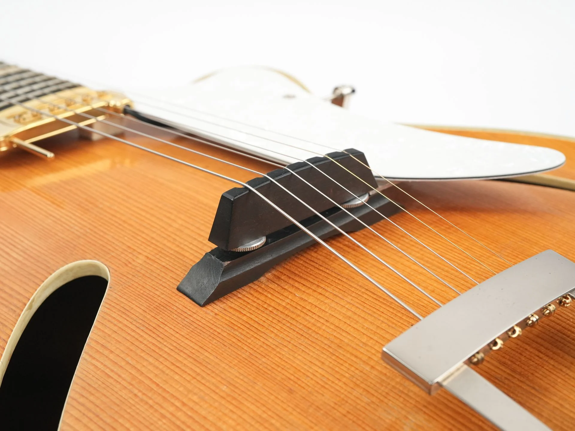 Hoyer Solist Archtop Natural 1950s - Image 7
