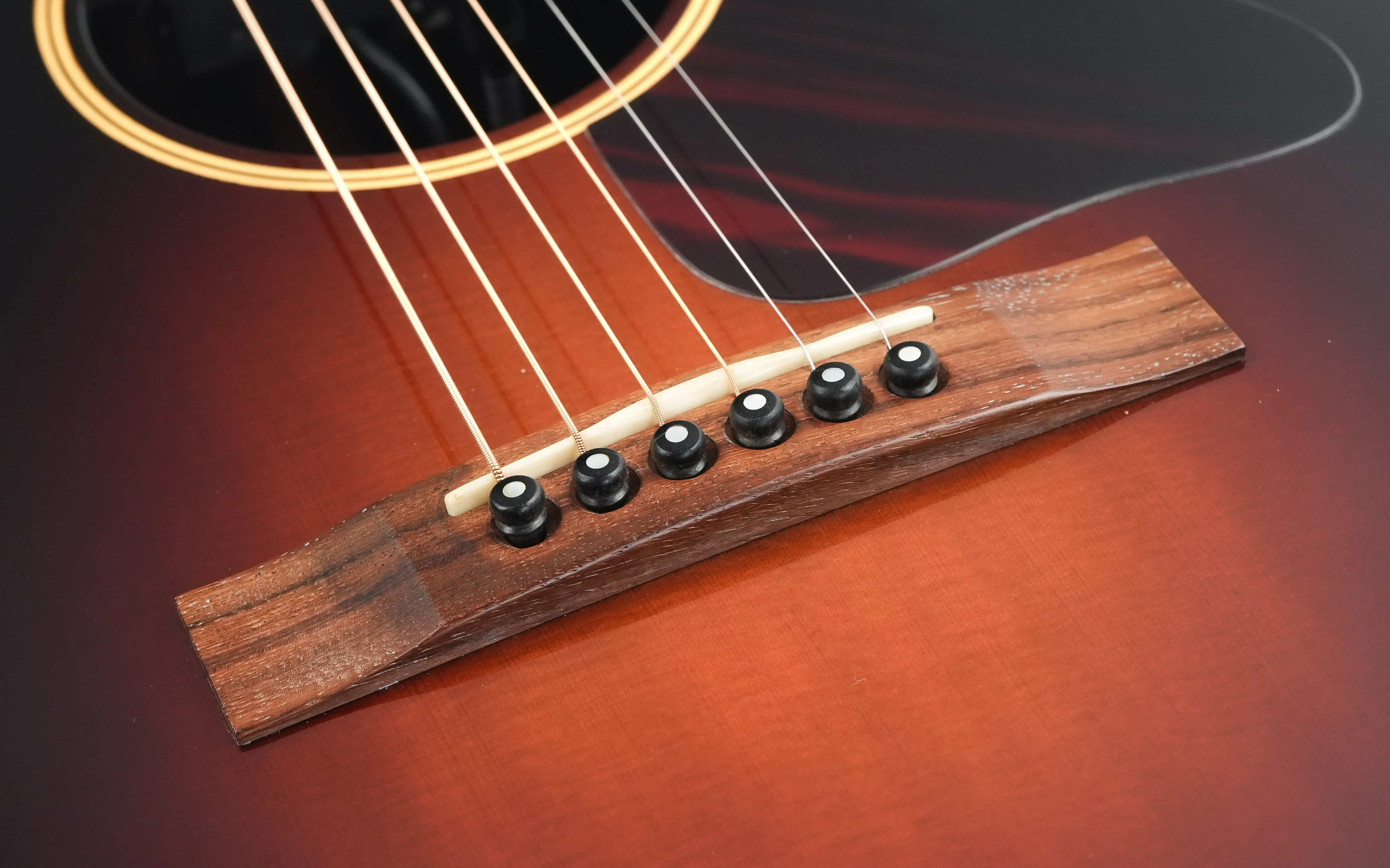 Huss & Dalton DS Crossroads Spruce Rosewood Sunburst 2014 - Image 7