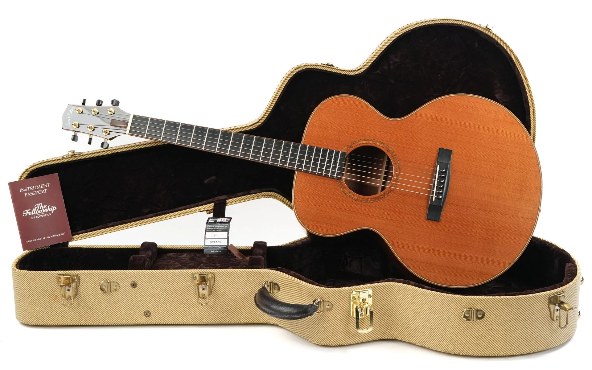 Huss & Dalton MJ Custom Hawaiian Koa Cedar 2011 - Image 3