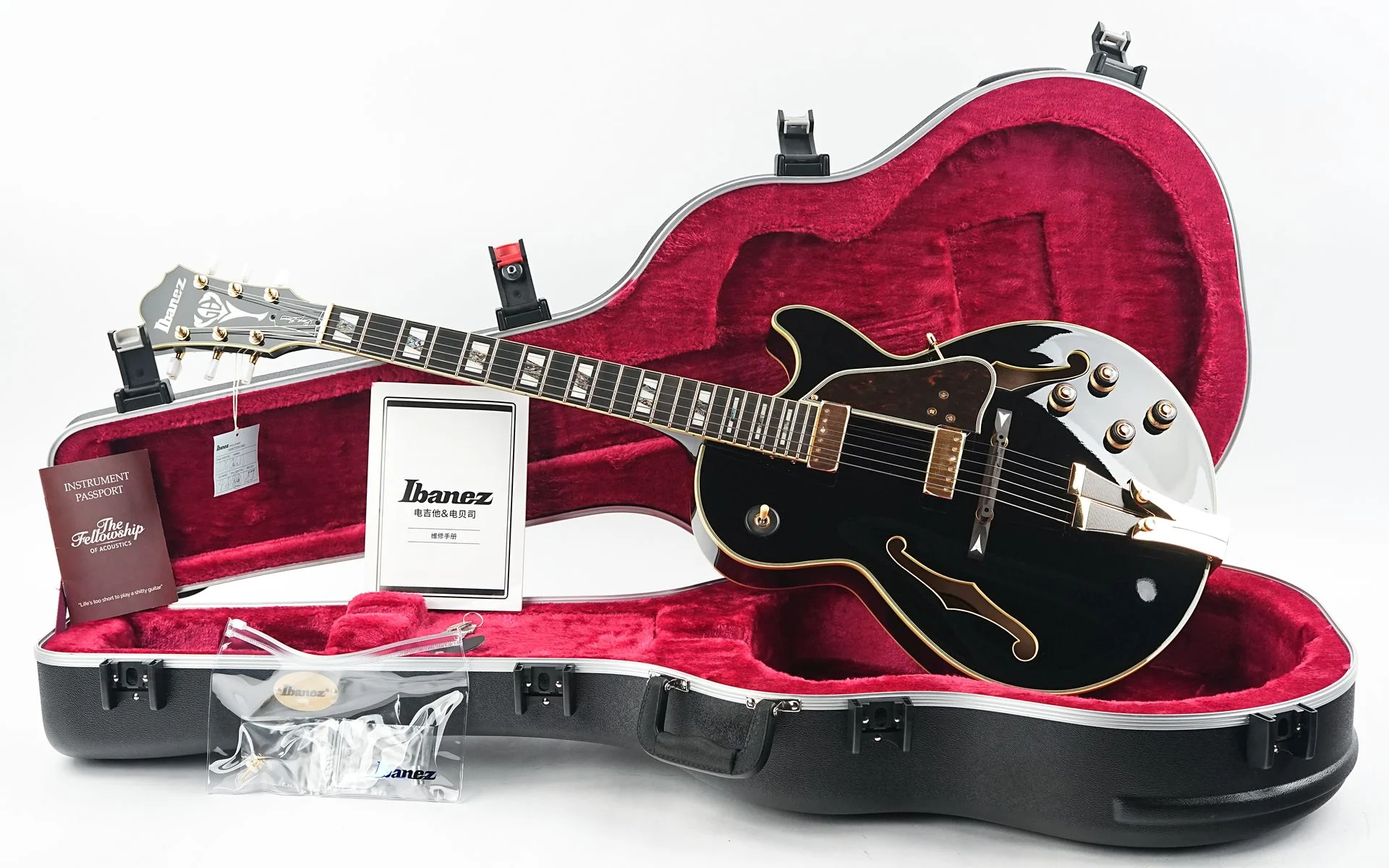Ibanez GB10 George Benson Black - Image 3
