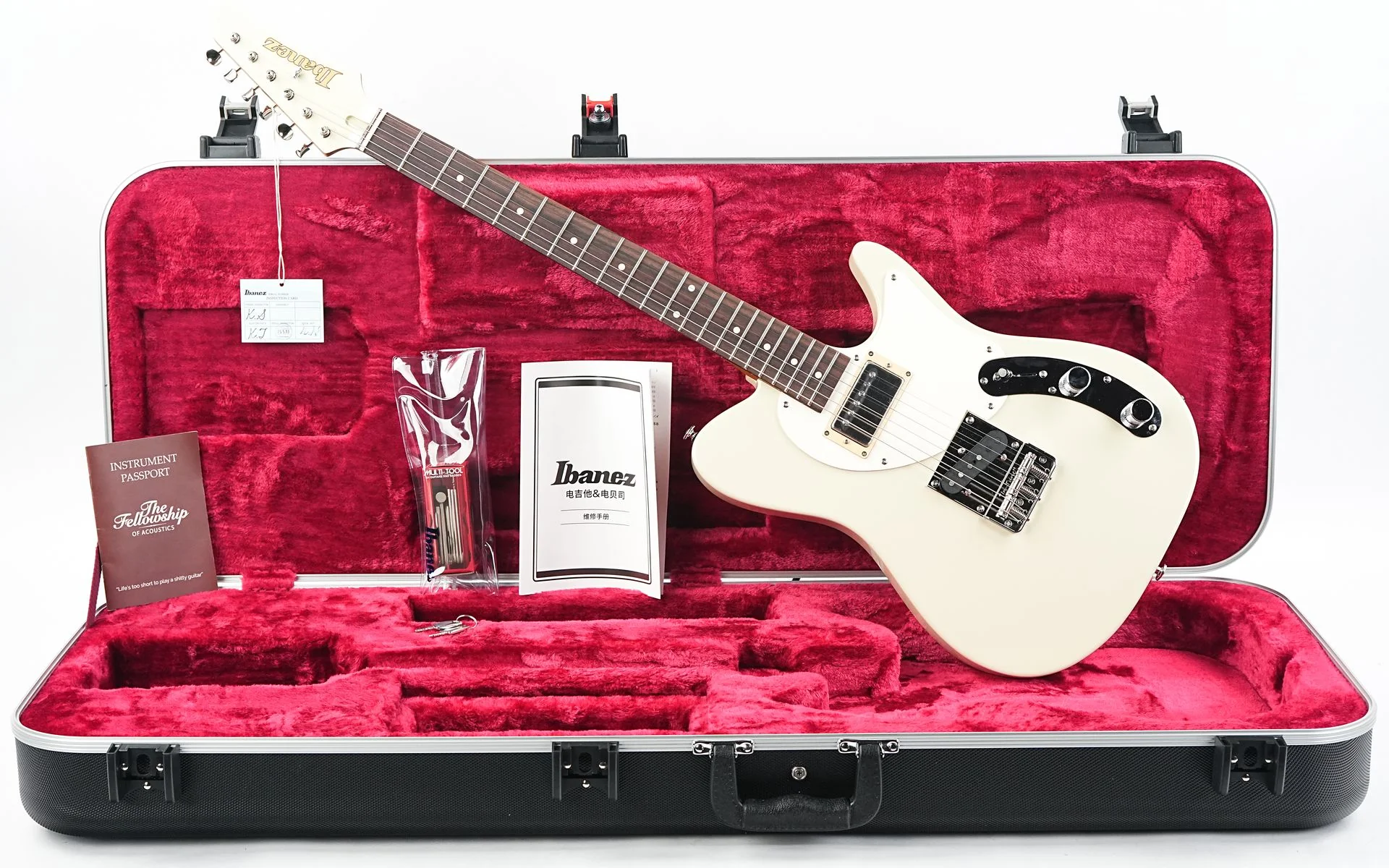 Ibanez Josh Smith FLATV2 MSN Mint Sand - Image 3