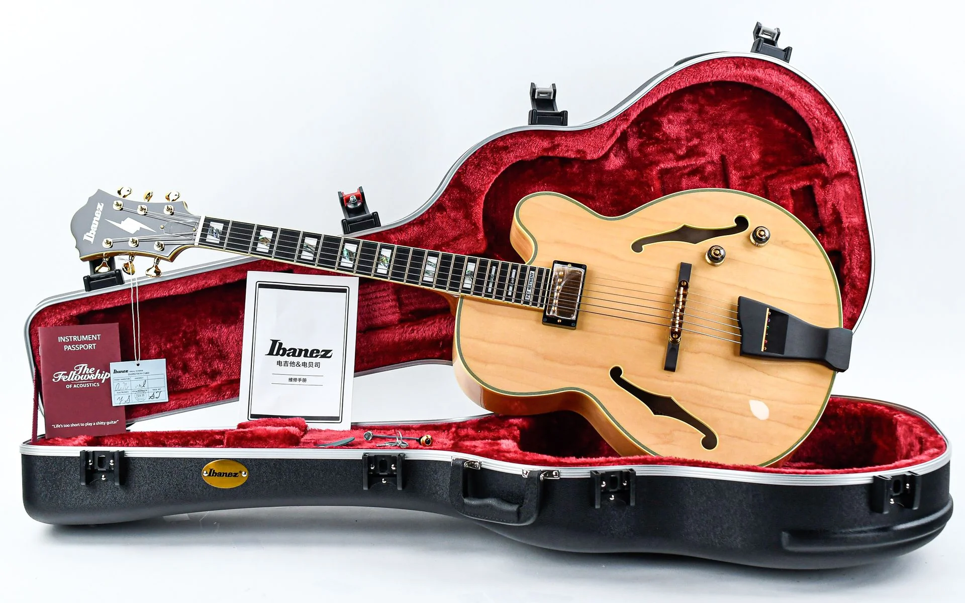 Ibanez PM200 Pat Metheny Natural - Image 3