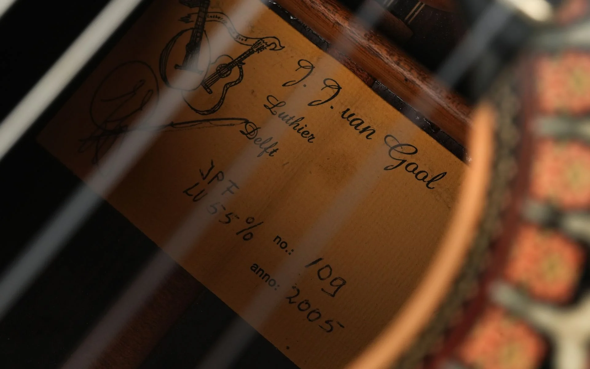 John van Gool Concert no. 1 Spruce Rosewood 2005 - Image 11