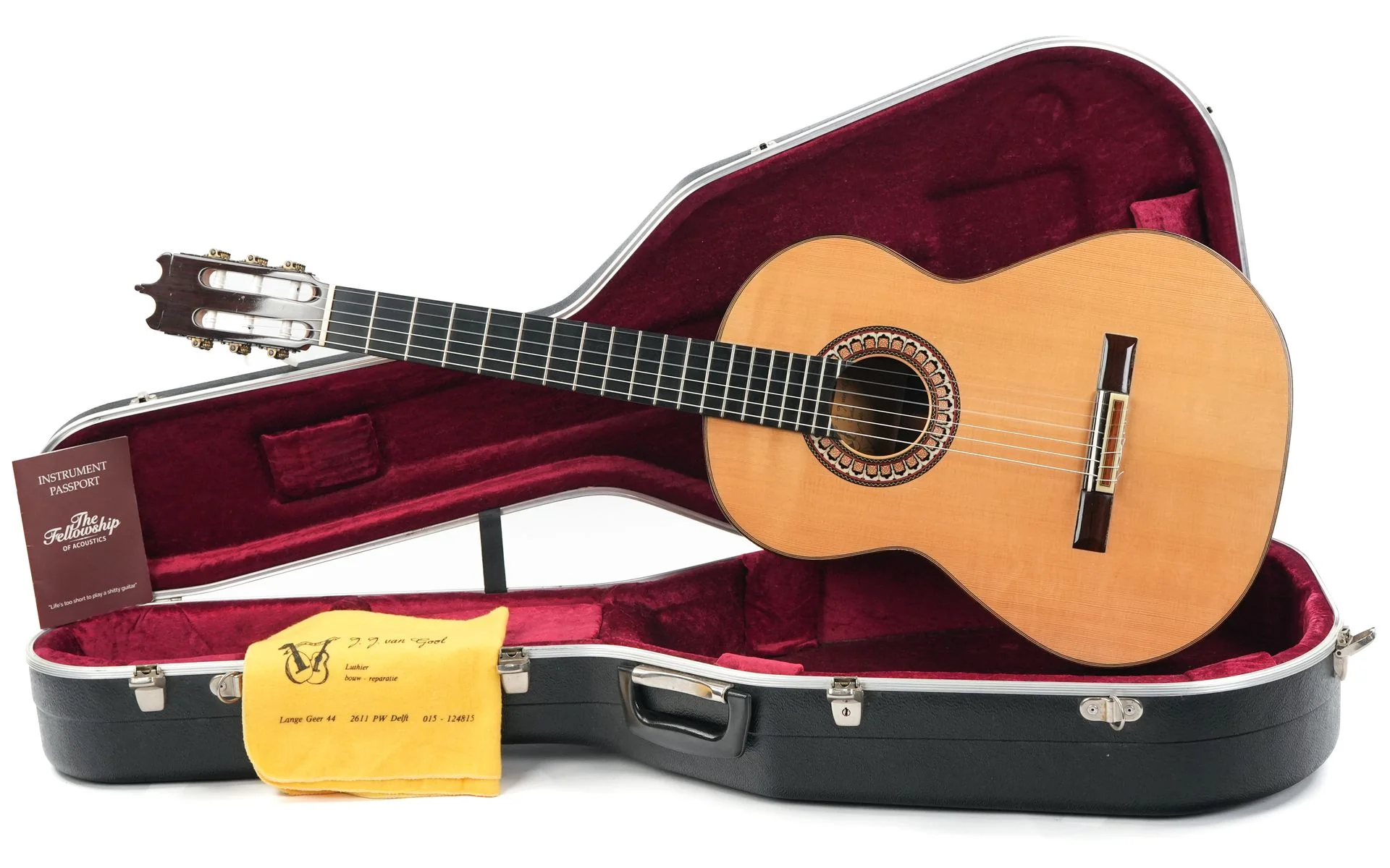 John van Gool Concert no. 1 Spruce Rosewood 2005 - Image 3