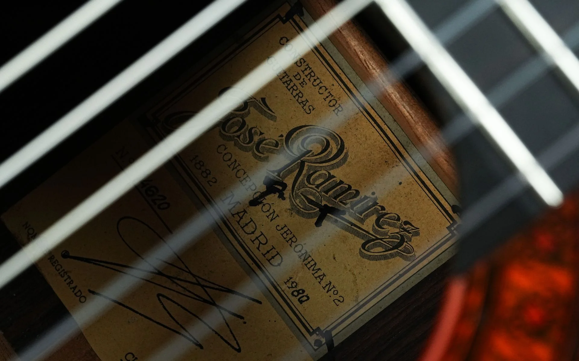 José Ramirez 1A Cedar Indian Rosewood 1980 - Image 11