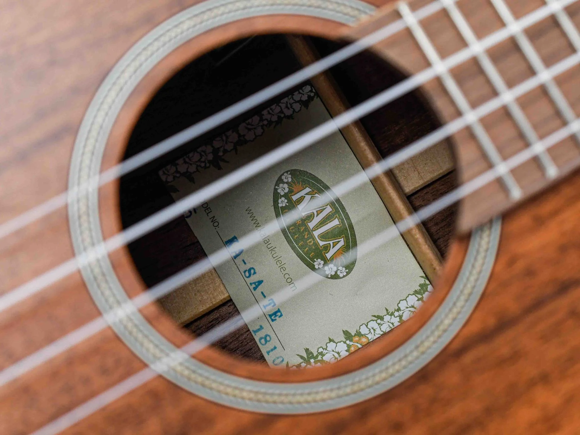 Kala Solid Acacia Tenor Ukulele w/ EQ B-Stock - Image 13