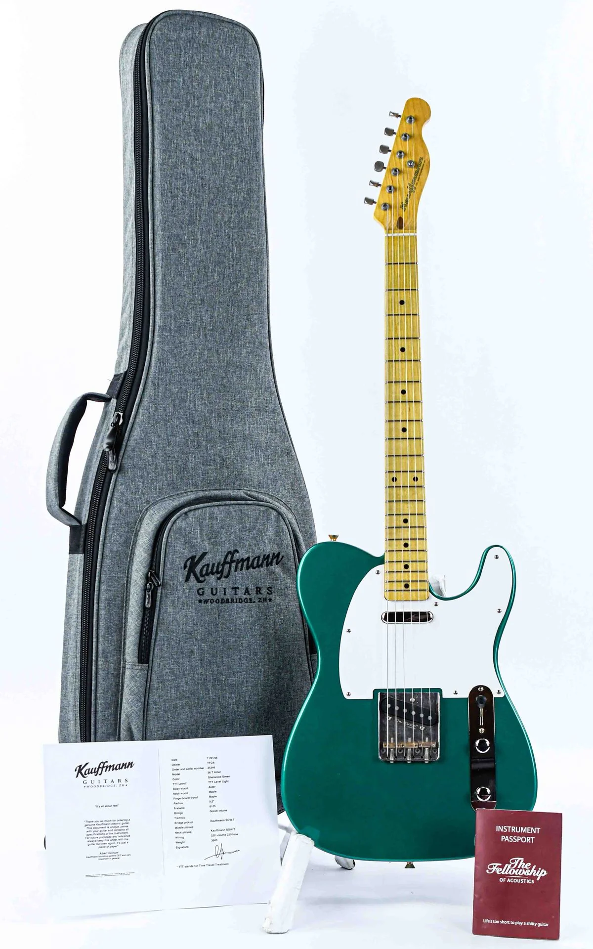 Kauffmann 56 T Alder Sherwood Green Light Aged - Image 3