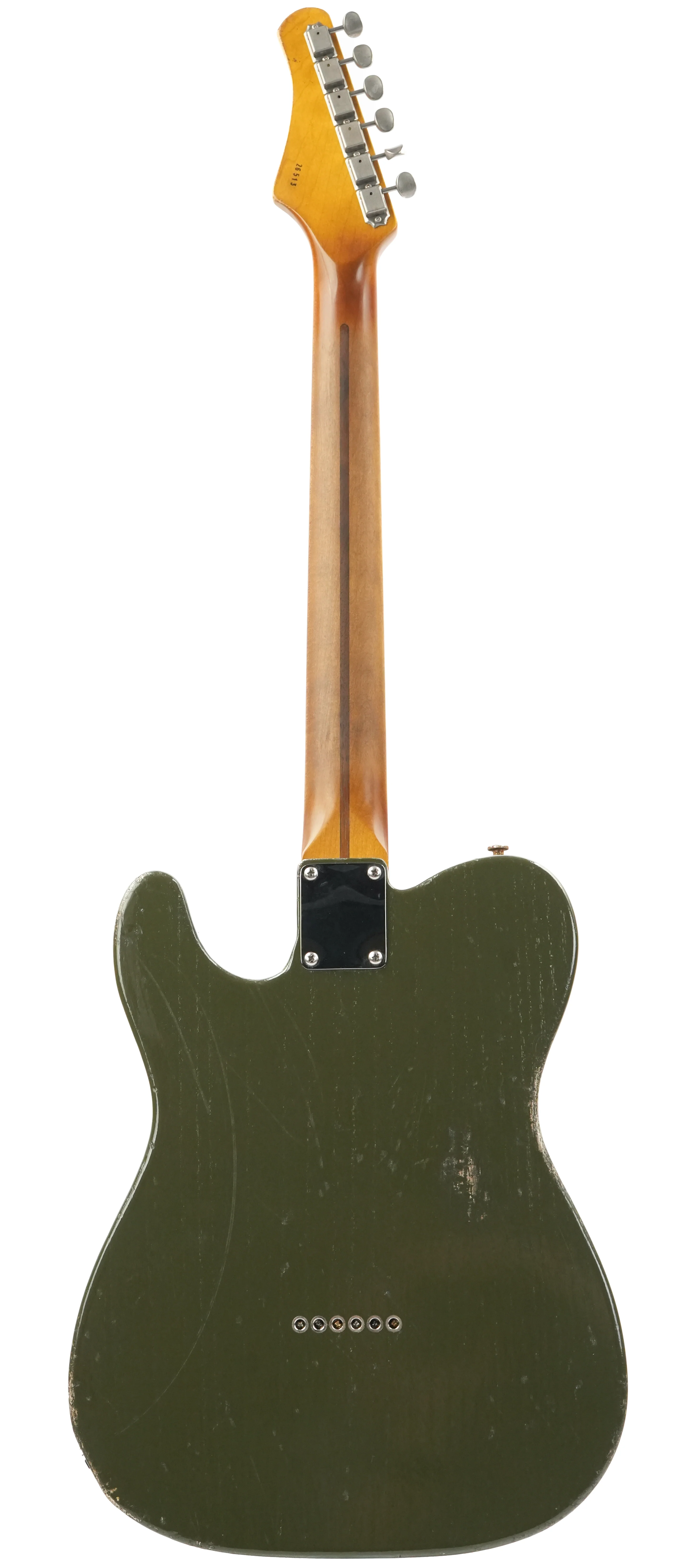 Kauffmann ’56 T Olive Drab Paulownia Maple Neck Medium Relic - Image 4