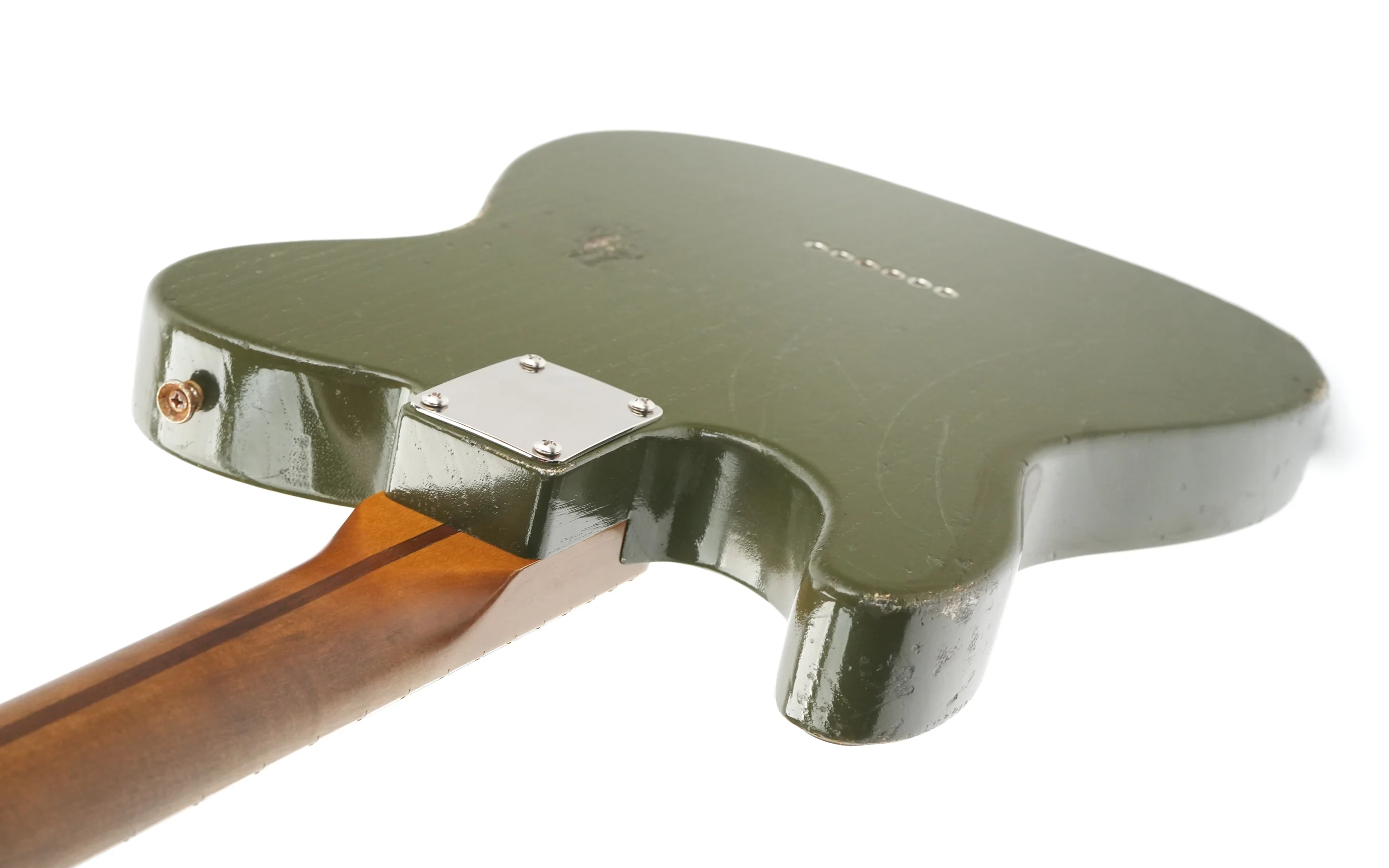 Kauffmann ’56 T Olive Drab Paulownia Maple Neck Medium Relic - Image 9