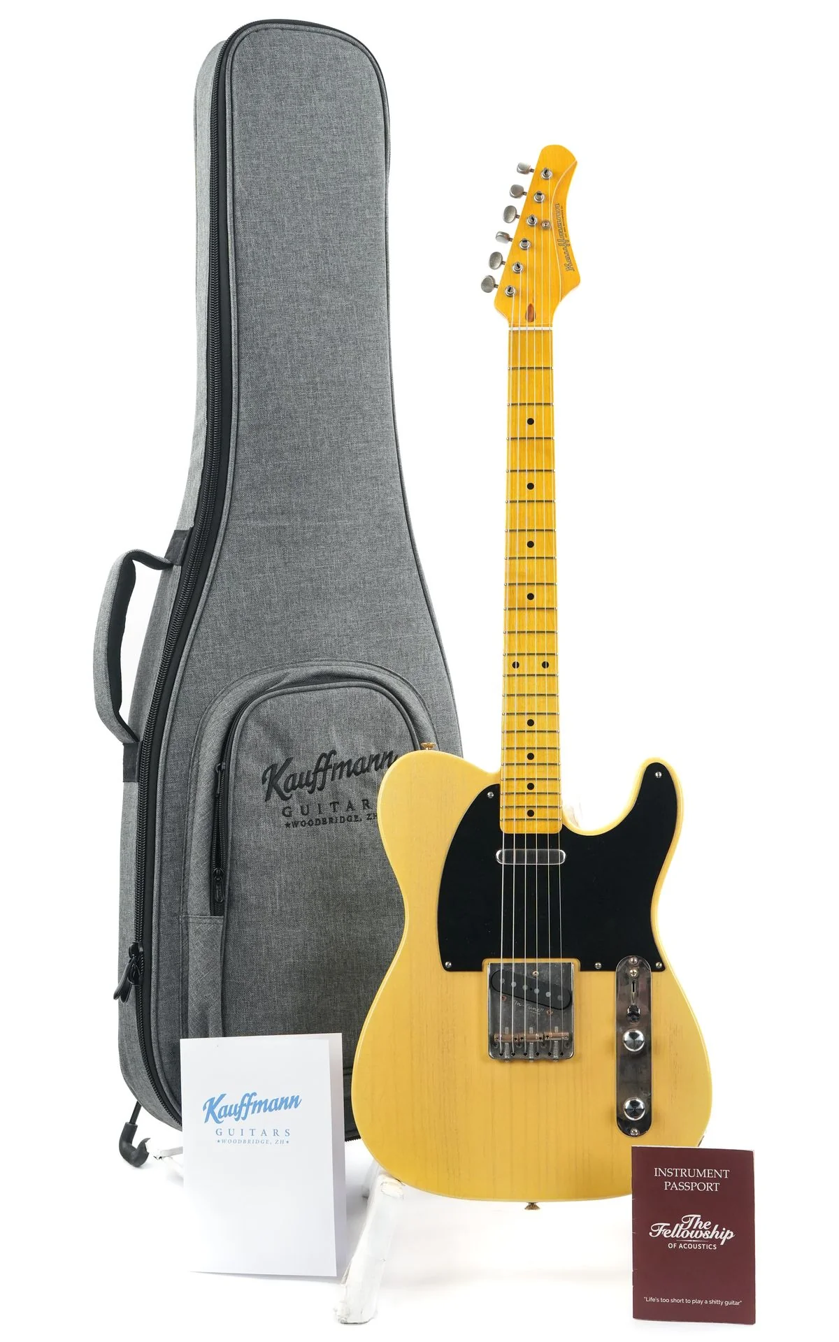 Kauffmann 56 T Paulownia Butterscotch Blonde Light Aged - Image 3