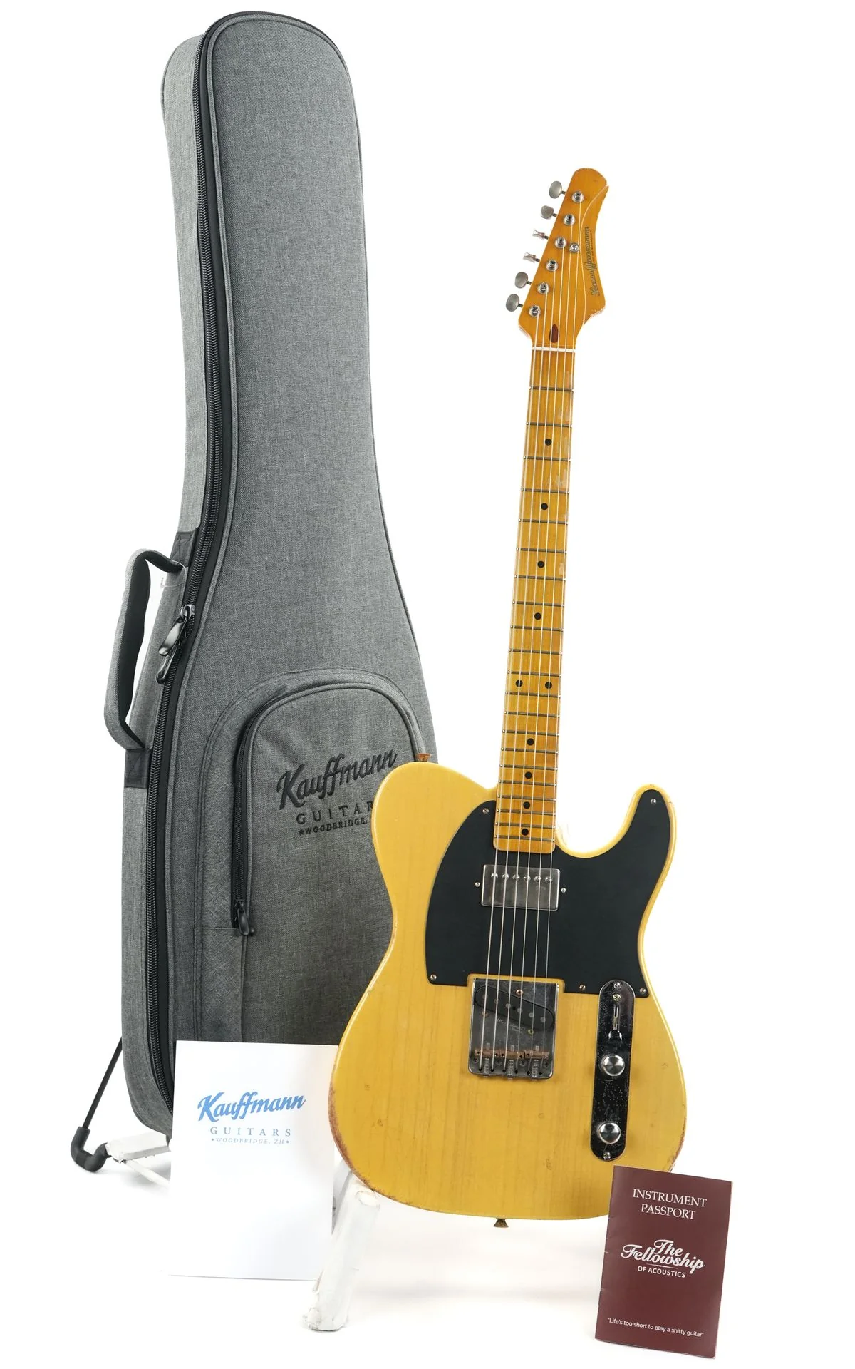 Kauffmann 56 T Paulownia Butterscotch Blonde Medium Aged - Image 3