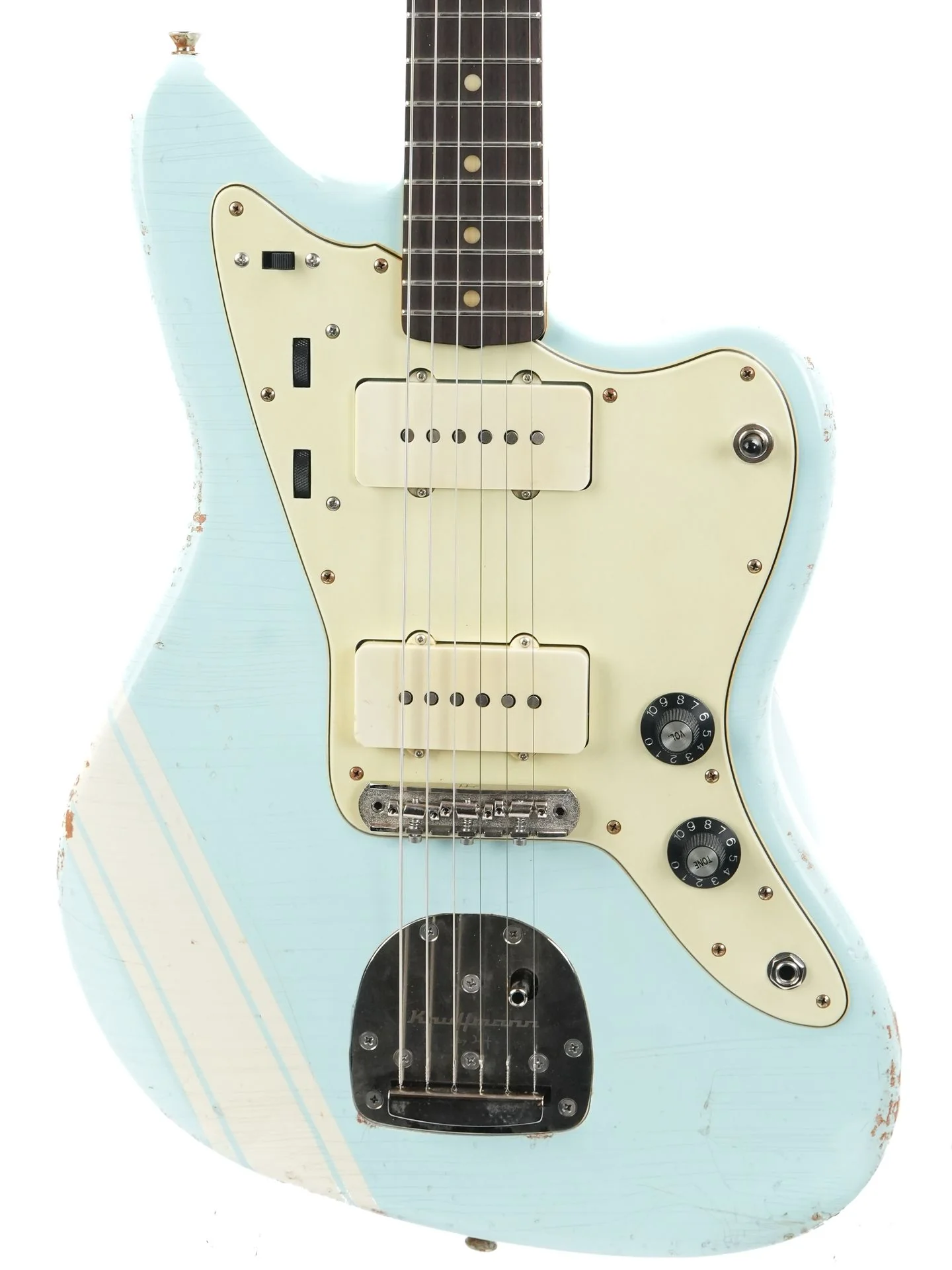 Kauffmann 63 JM Competition Stripe Sonic Blue - Image 5