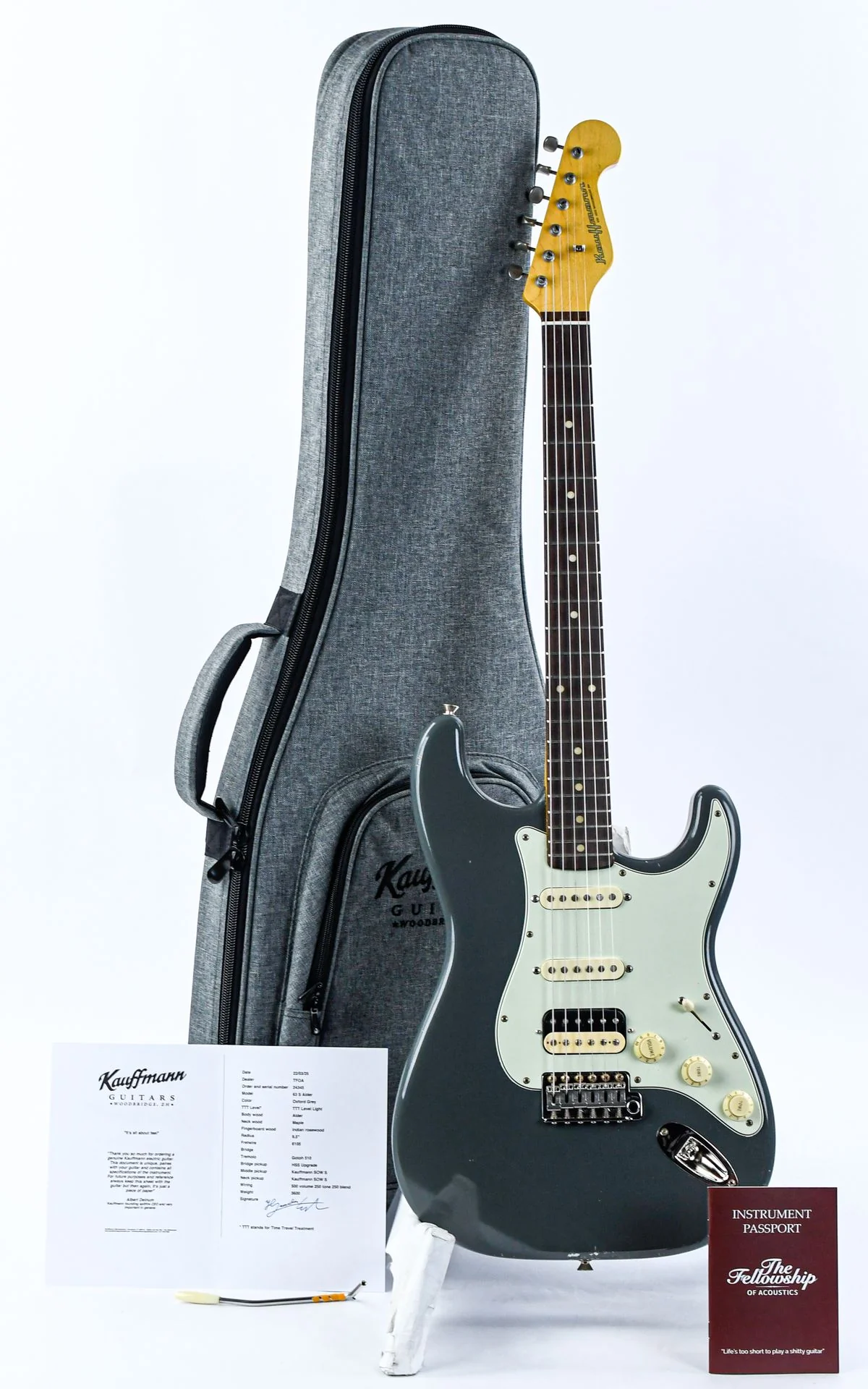 Kauffmann 63 S Alder Oxford Grey Light Aged - Image 3