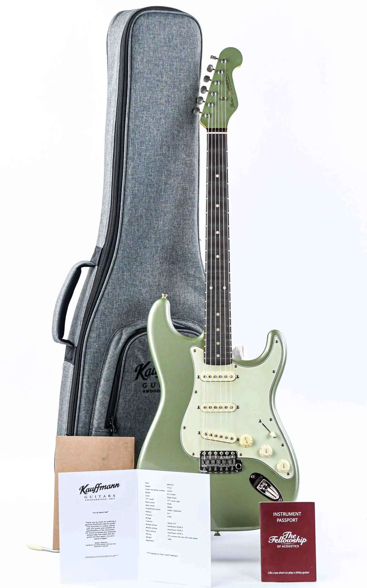 Kauffmann 63 S Alder Sage Green Light Aged - Image 3