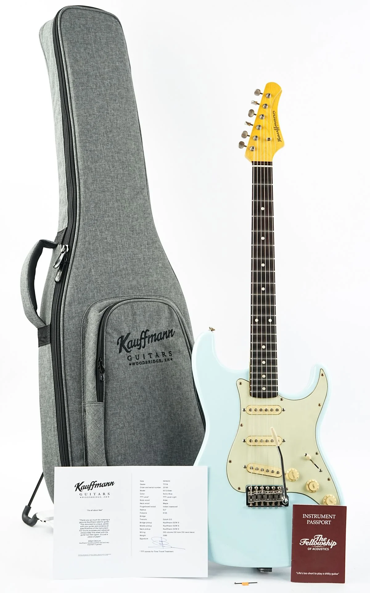 Kauffmann 63 S Alder Sonic Blue Light Aged - Image 3