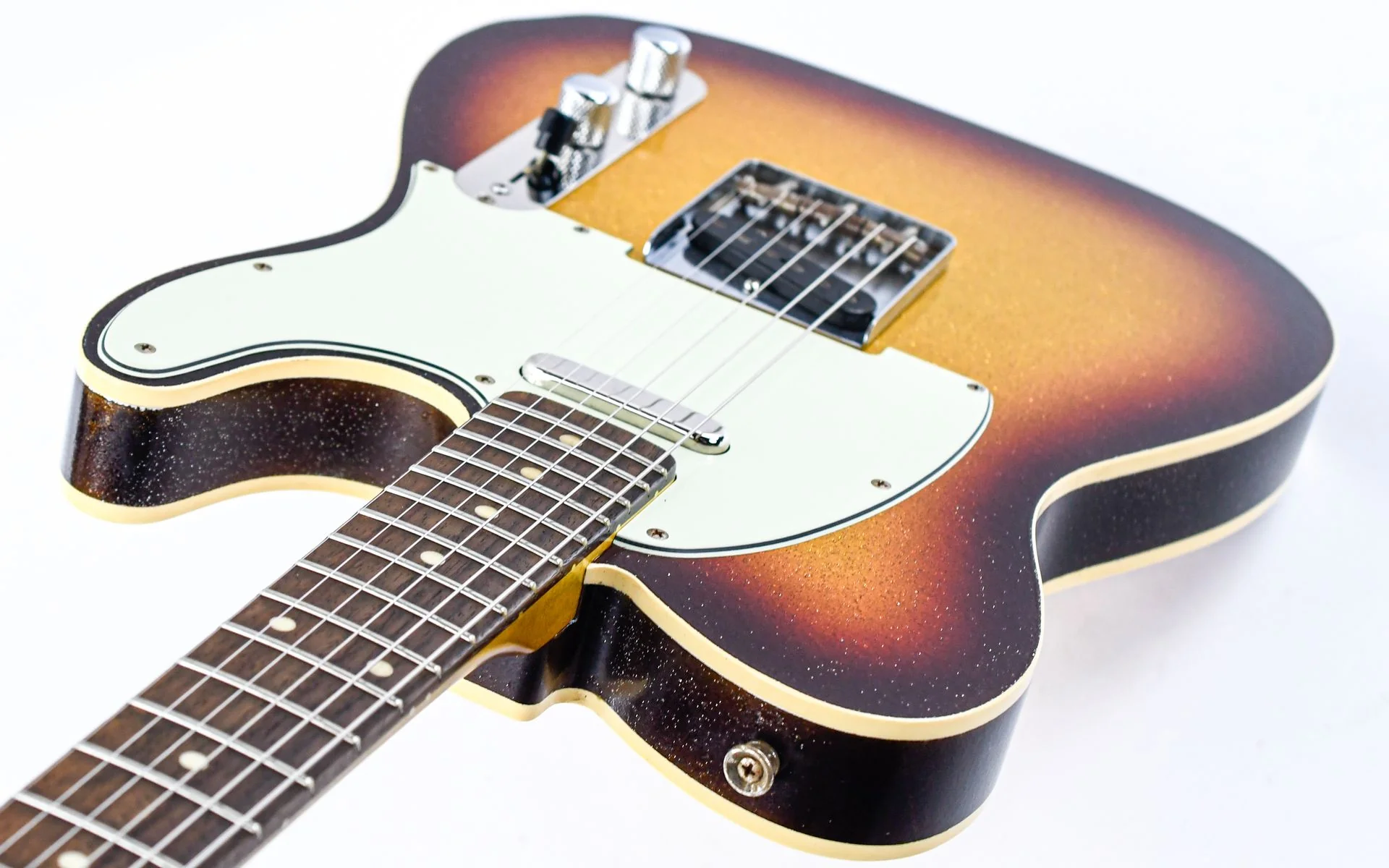 Kauffmann 63 T Alder Three Tone Sunburst Sparkle Light Aged - Image 10
