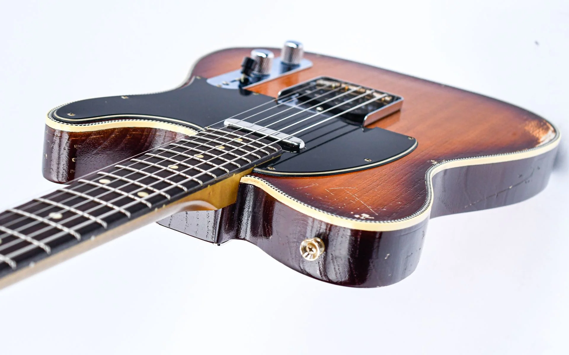Kauffmann 63 T Sugarcane HB Violin Burst Medium Aged - Image 10