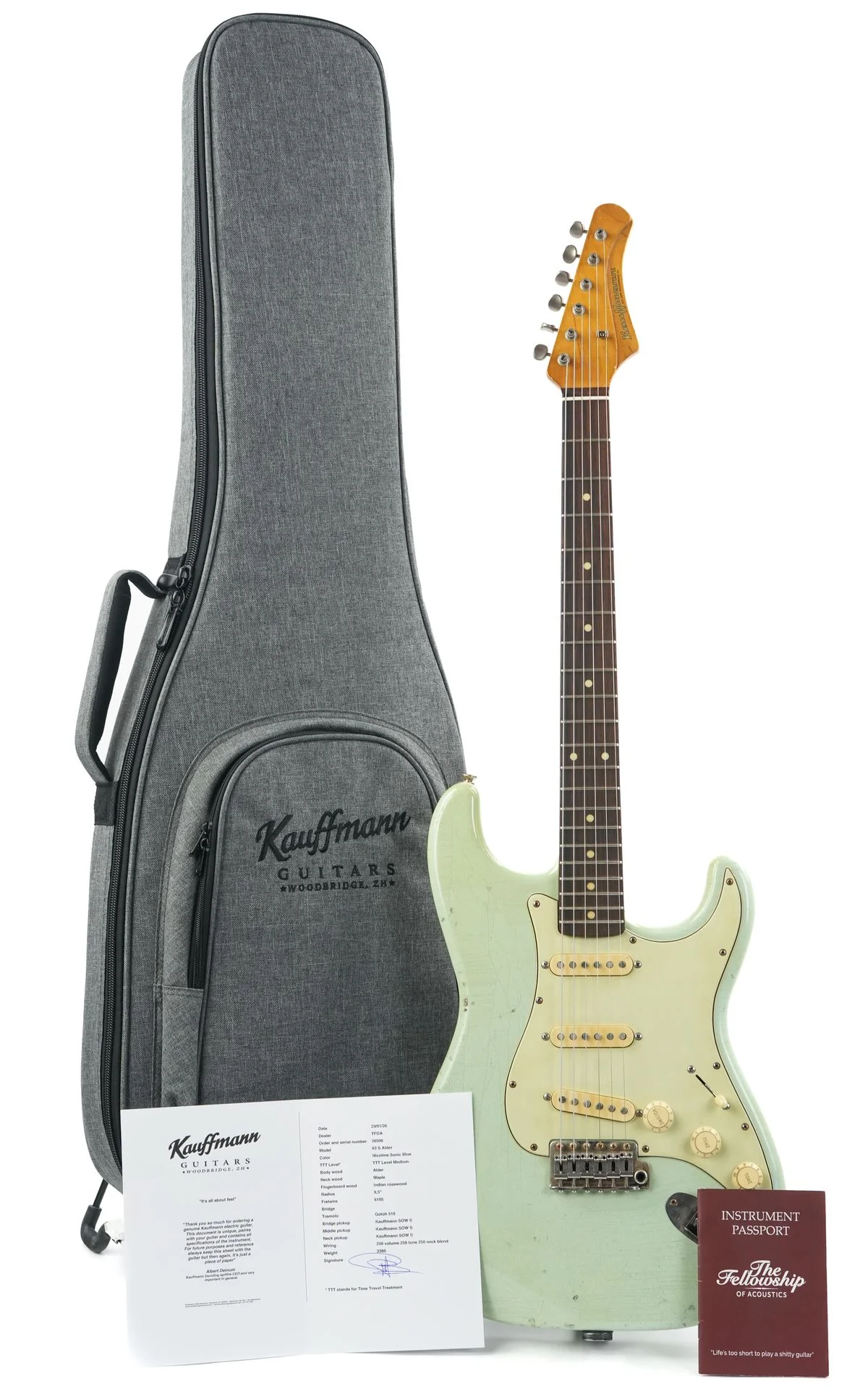 Kauffmann 63S Alder Sonic Blue Nicotine Aged - Image 3