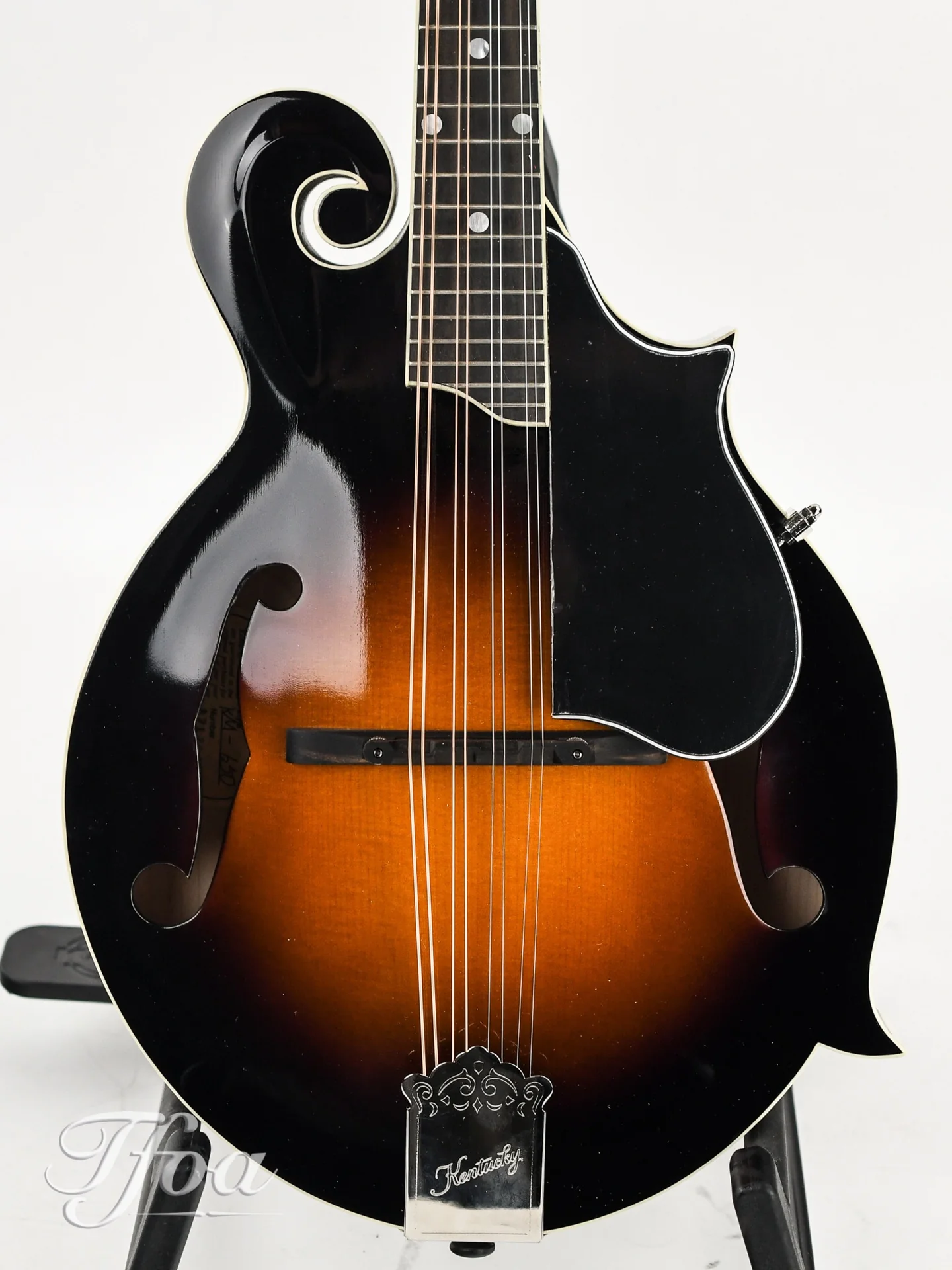 Kentucky KM650 Artist F Model Mandolin Sunburst - Image 5
