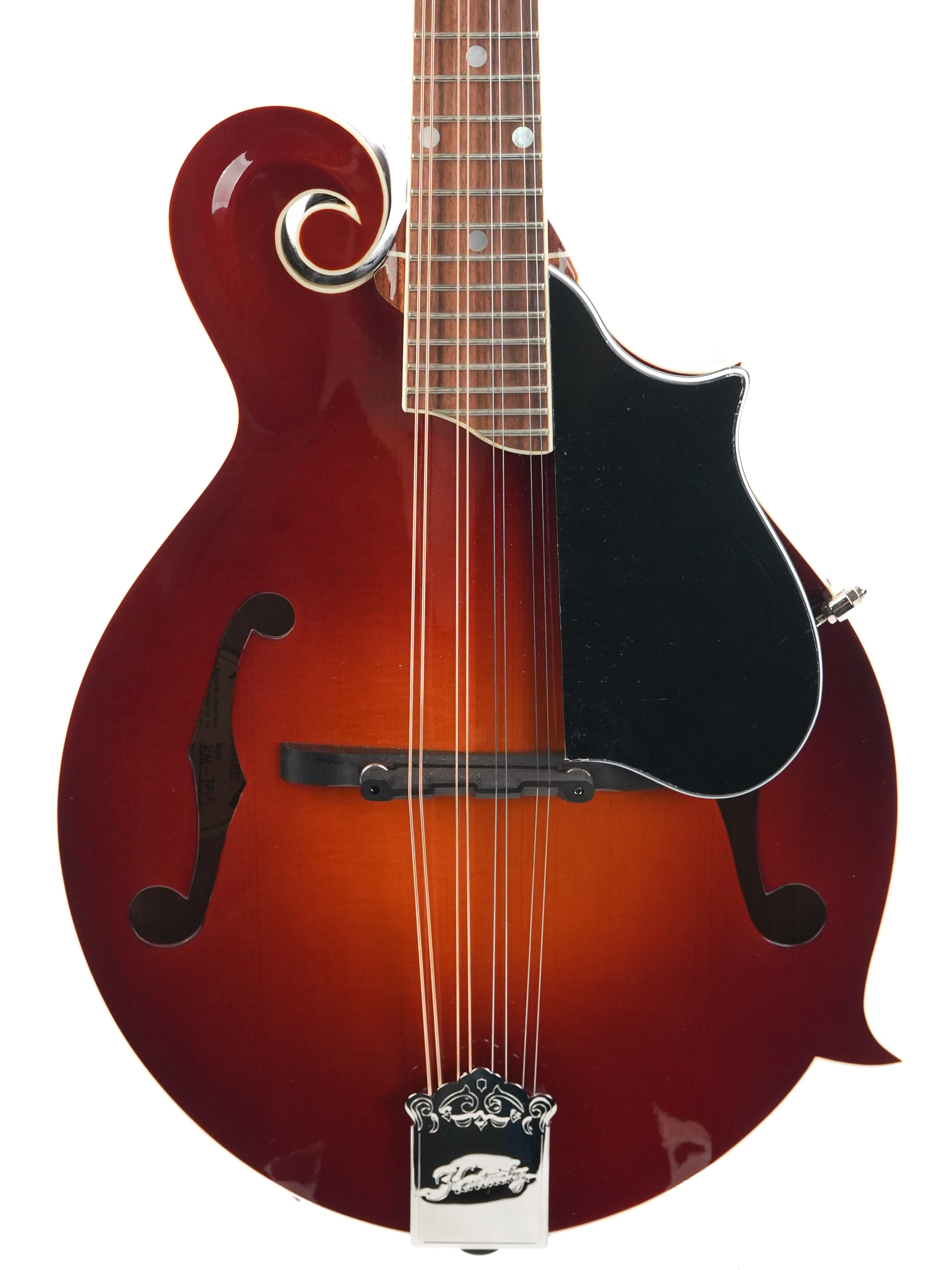 Kentucky KM755 F Style Mandolin Amberburst - Image 5