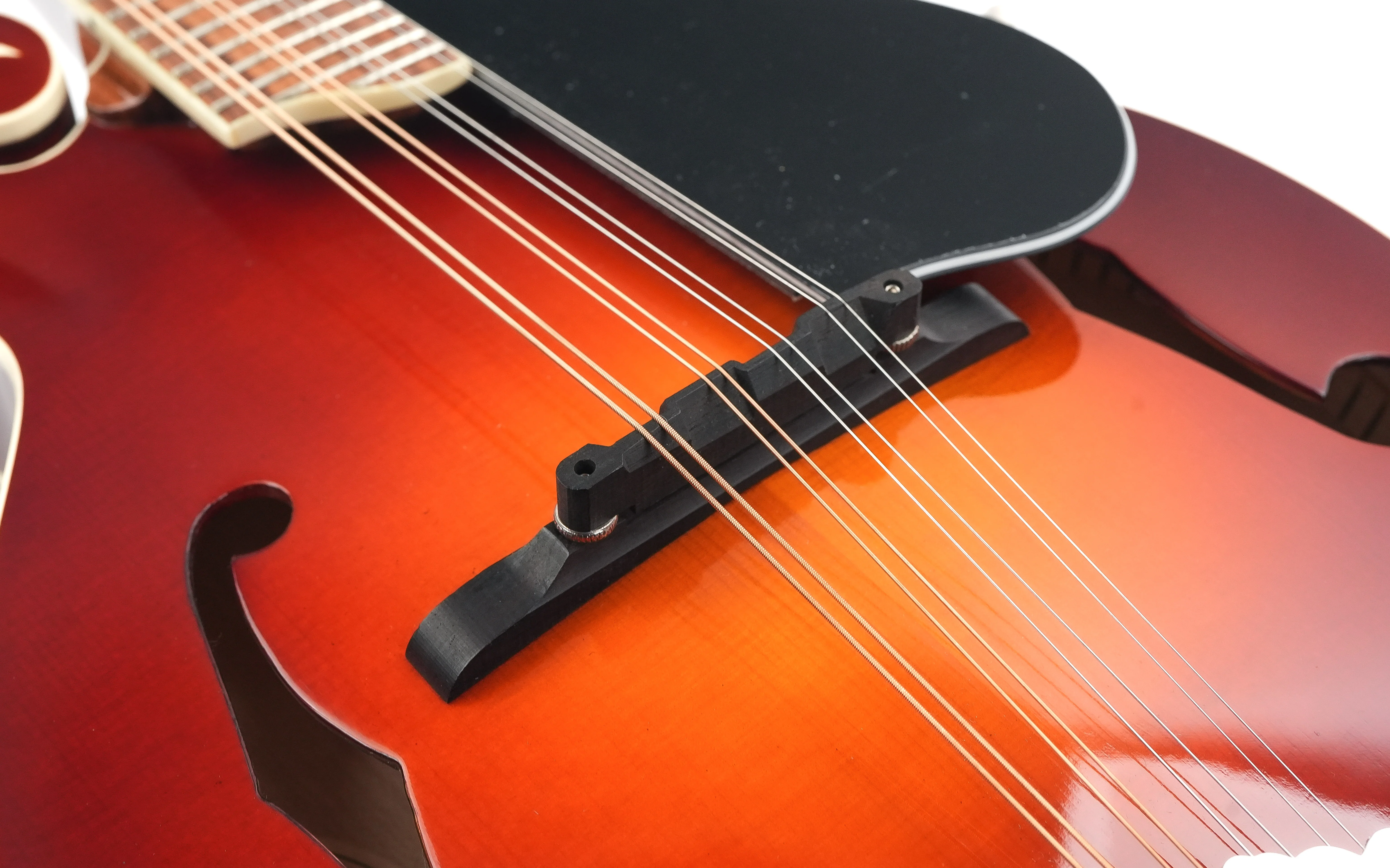 Kentucky KM755 F Style Mandolin Amberburst - Image 7