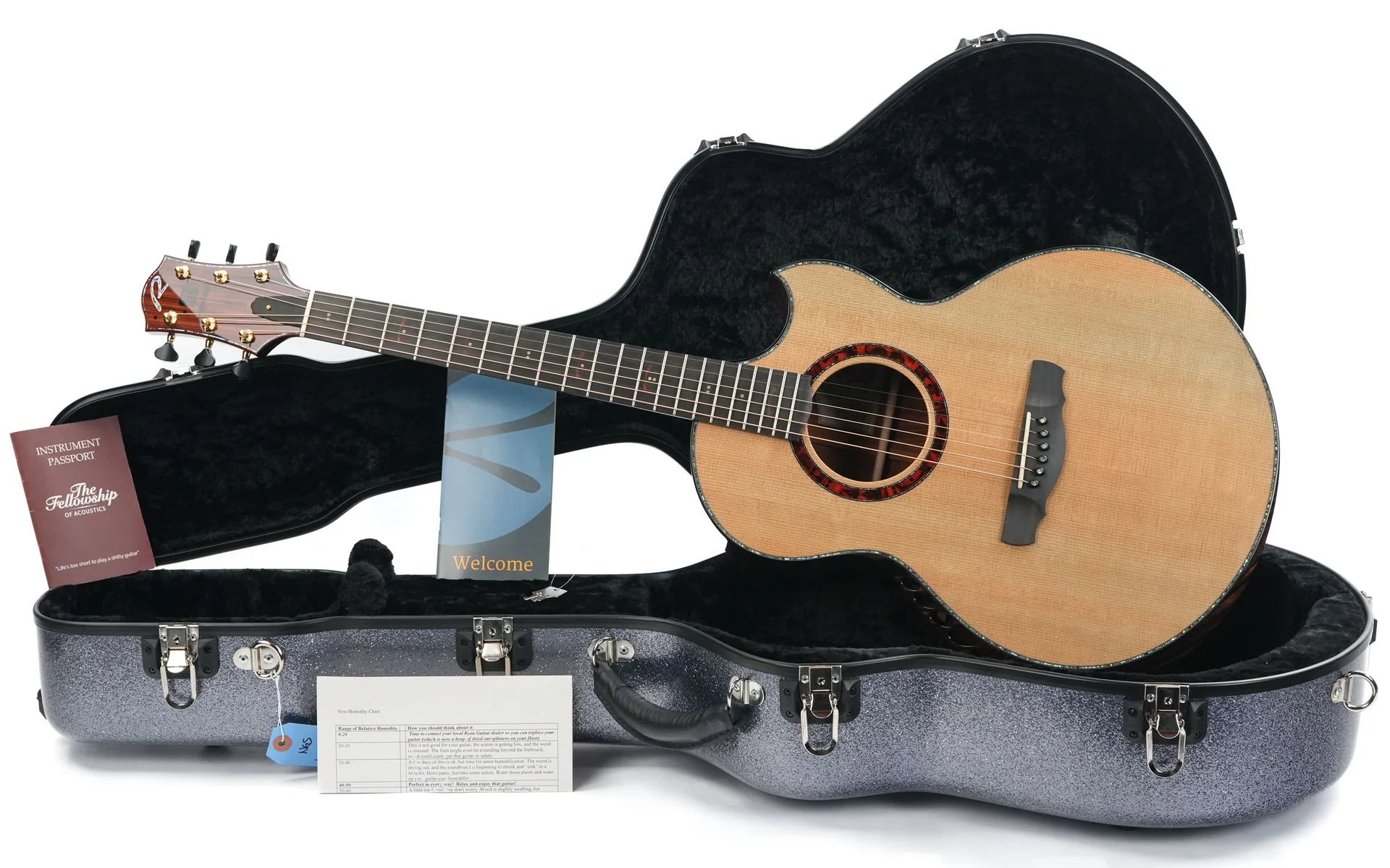 Kevin Ryan Nightingale Cocobolo Glacier Sitka Spruce 25th Anniversary - Image 3