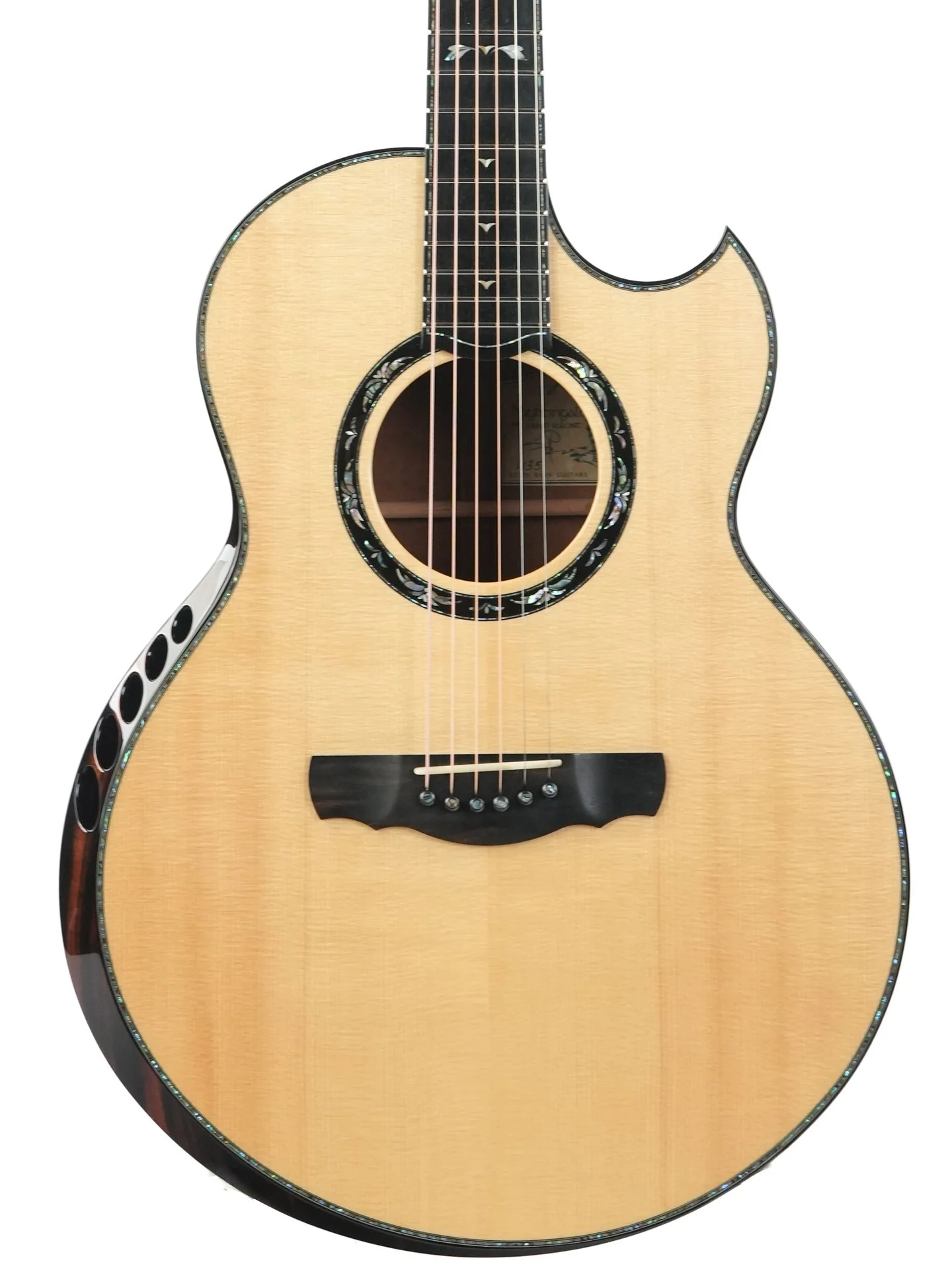 Kevin Ryan Nightingale Quilted Mahogany European Spruce 2022 - Image 5
