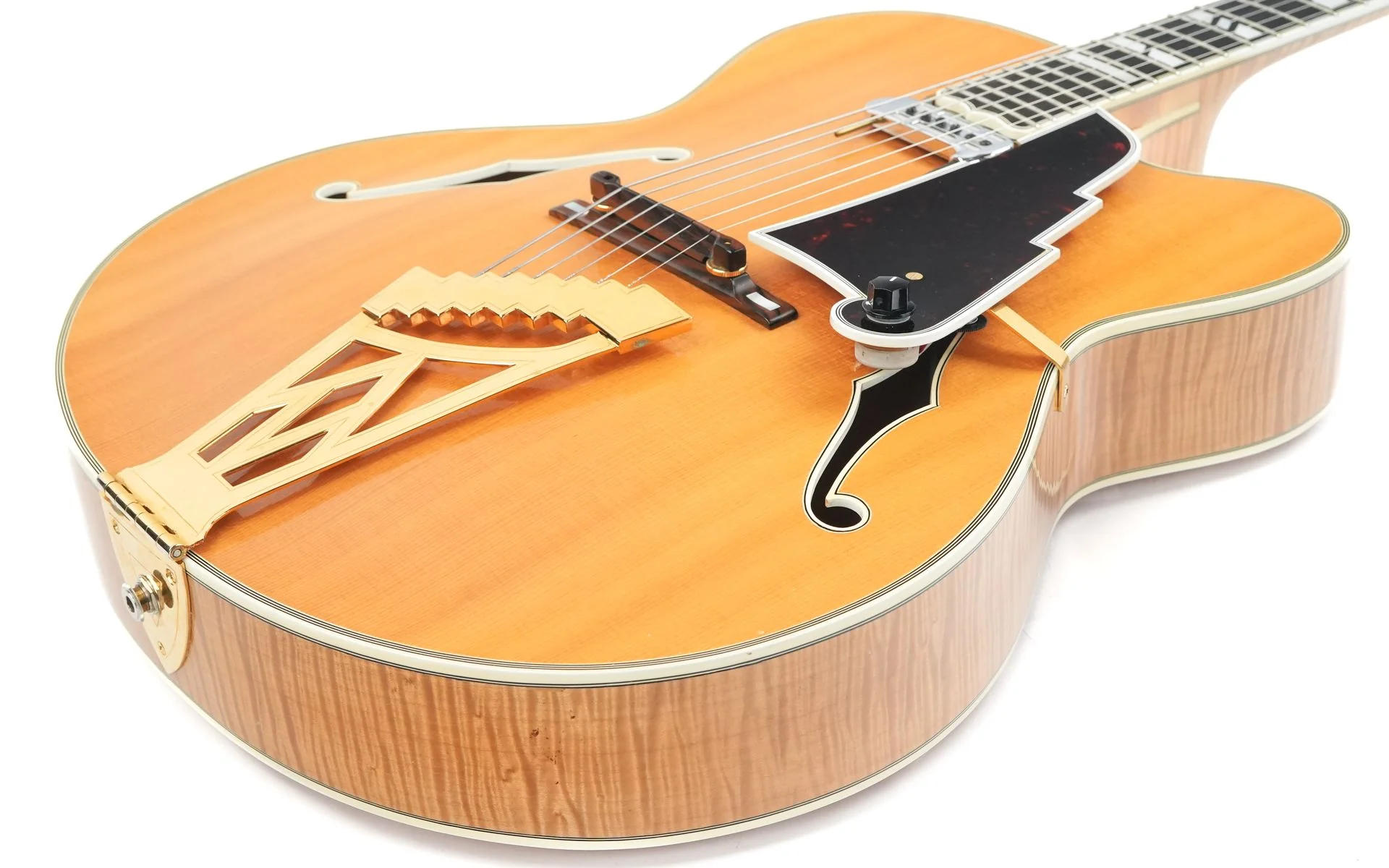 Knight New Yorker Archtop Natural 2000 - Image 11