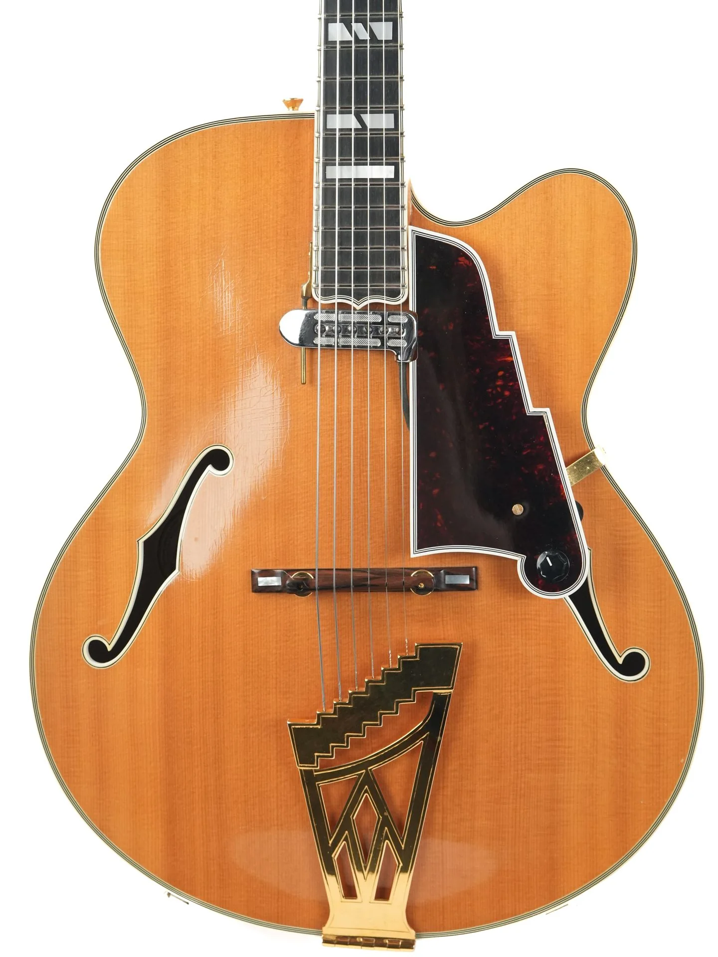 Knight New Yorker Archtop Natural 2000 - Image 5