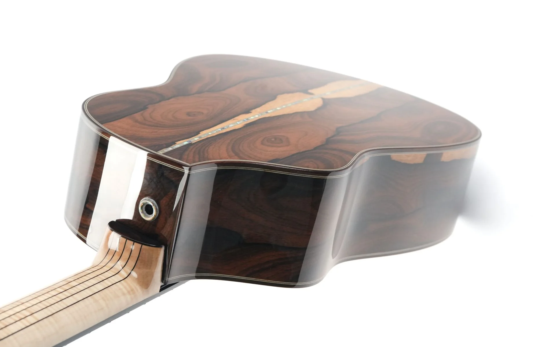 Lame Horse Saddle Pal Ziricote Italian Alpine Spruce - Image 9