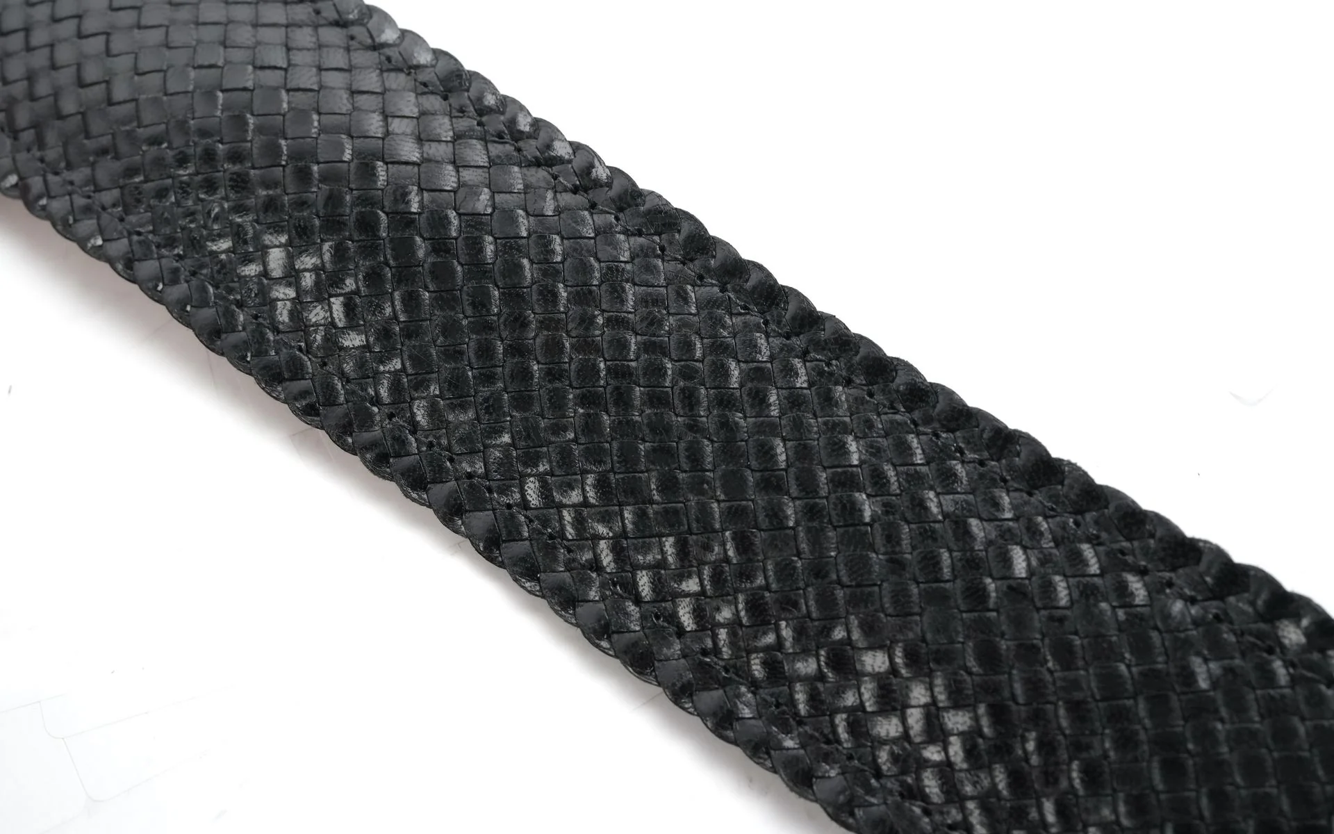 Levy's Strap Leather Basket Weave Black - Image 2