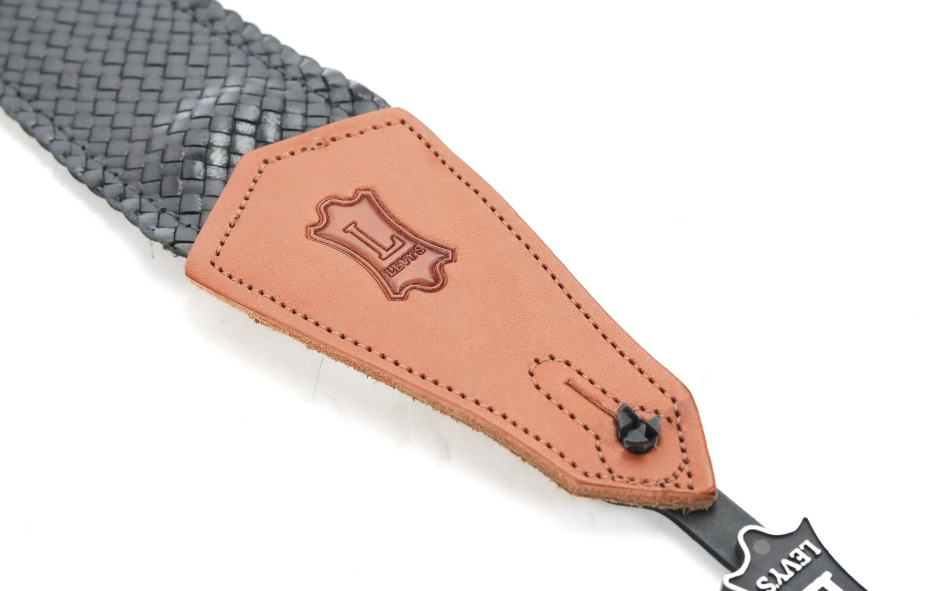Levy's Strap Leather Basket Weave Black - Image 4