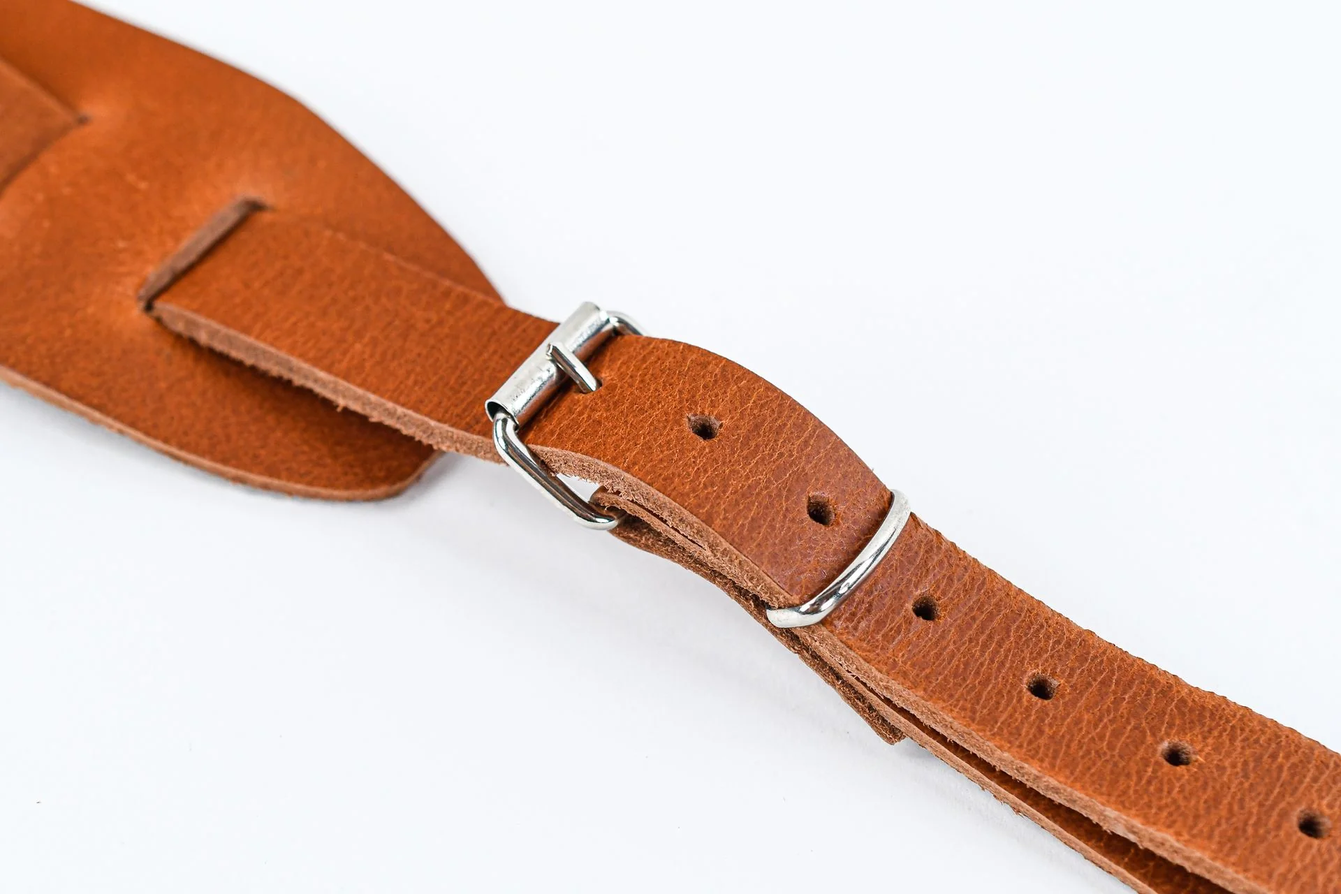 Liam's Leather Saddle Strap Cognac - Image 3