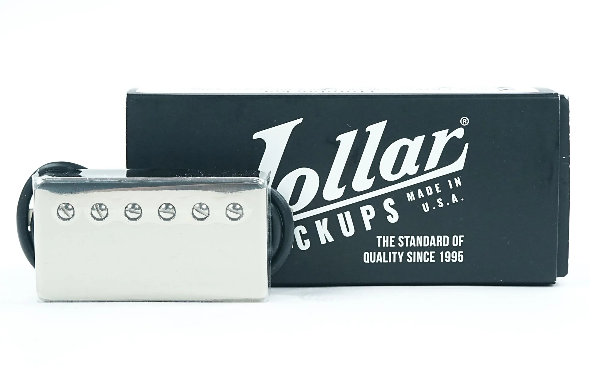 Lollar Imperial Humbucker Bridge Low Wind 4 Conductor Nickel - Image 2
