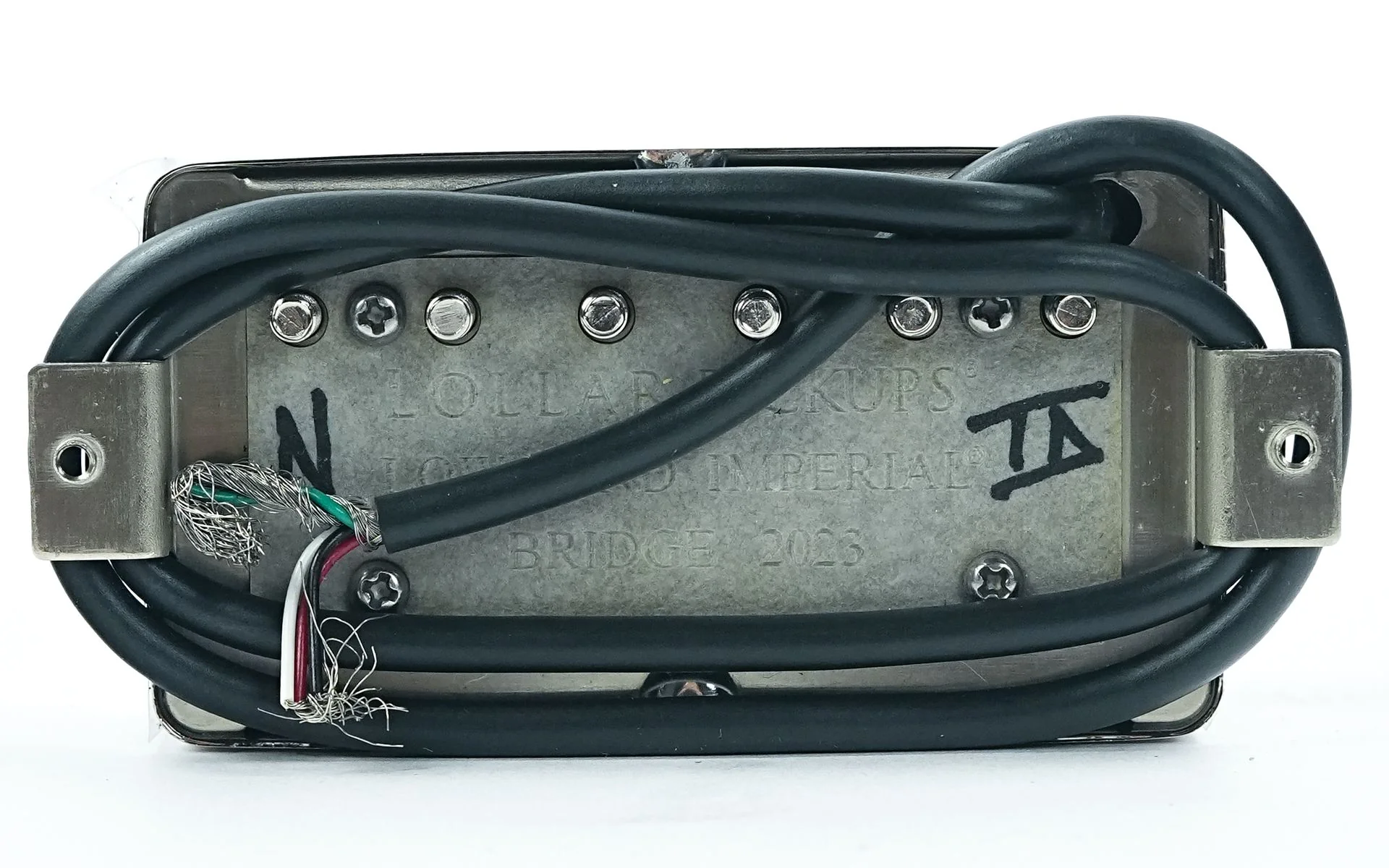 Lollar Imperial Humbucker Bridge Low Wind 4 Conductor Nickel - Image 3