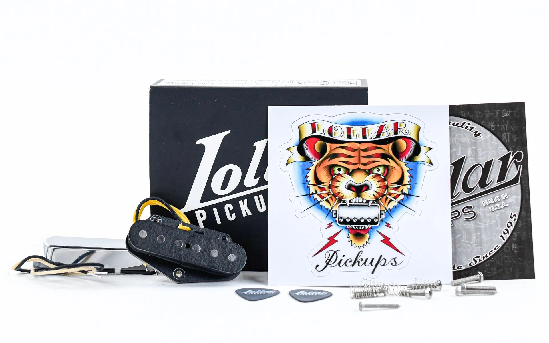 Lollar Telecaster Vintage Set Chrome - Image 2