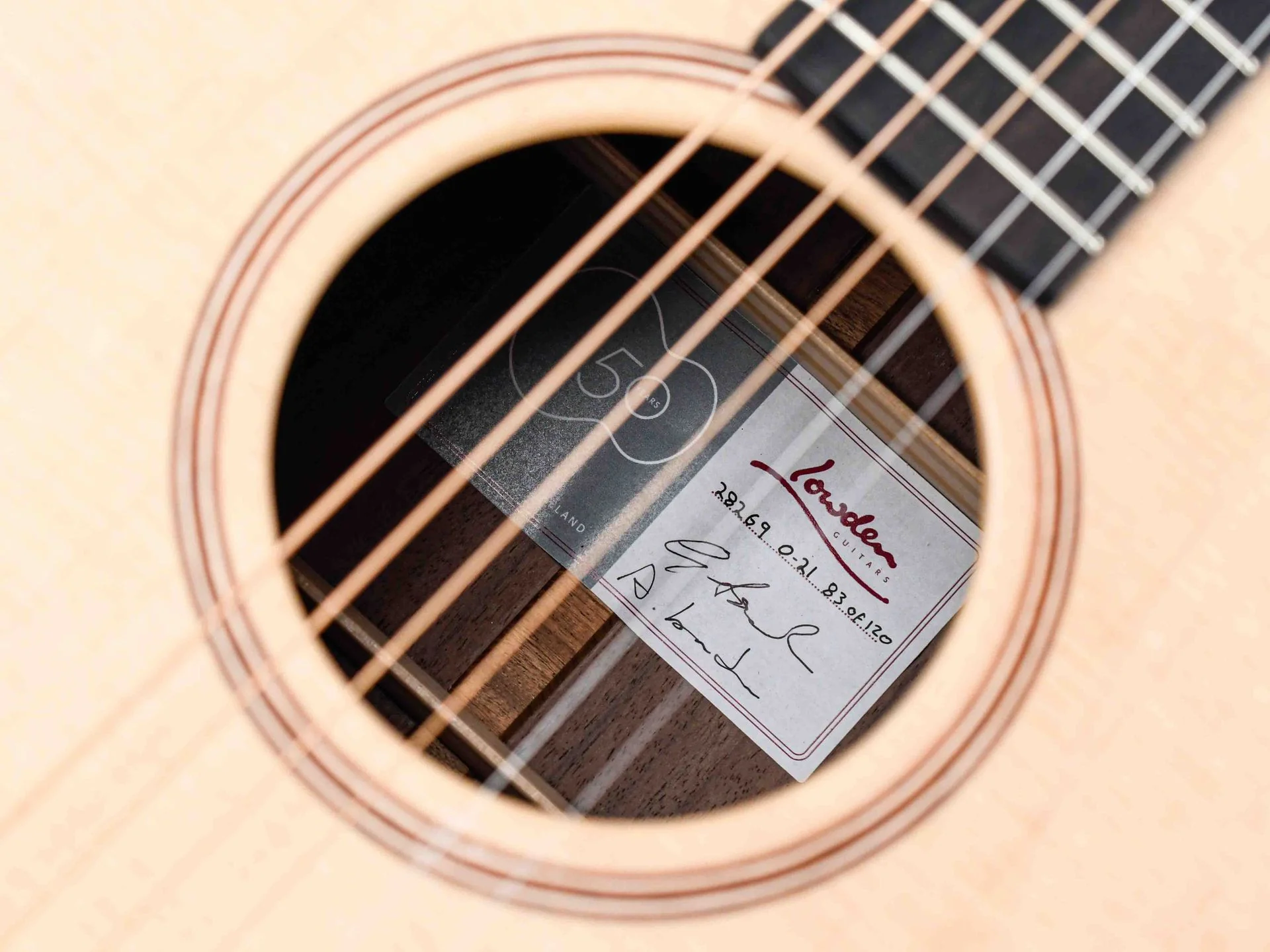 Lowden 50th Anniversary O21 Walnut Sitka Spruce - Image 11