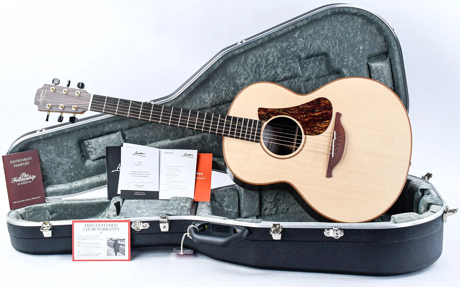 Lowden F12 Indian Rosewood Sitka Spruce - Image 3