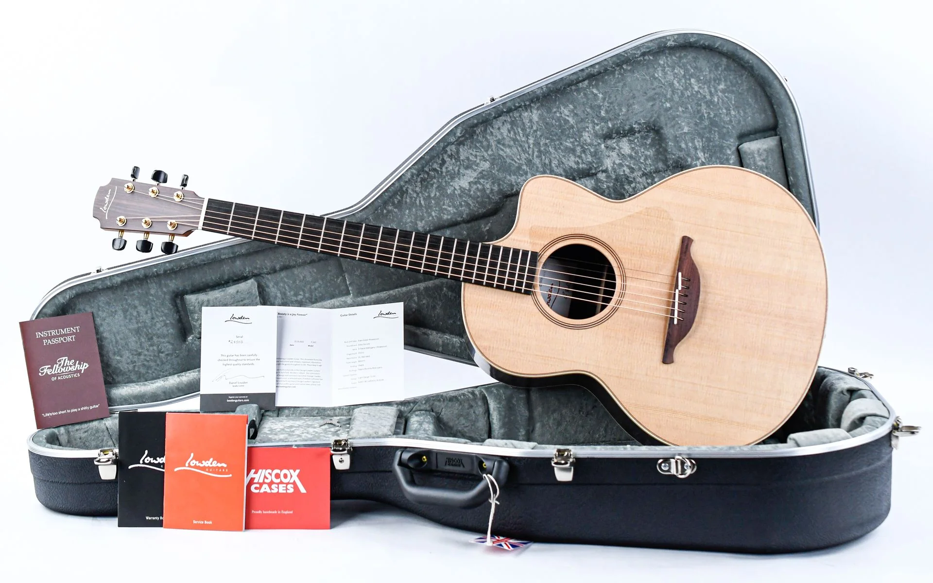 Lowden F32C Indian Rosewood Spruce #28503 - Image 3