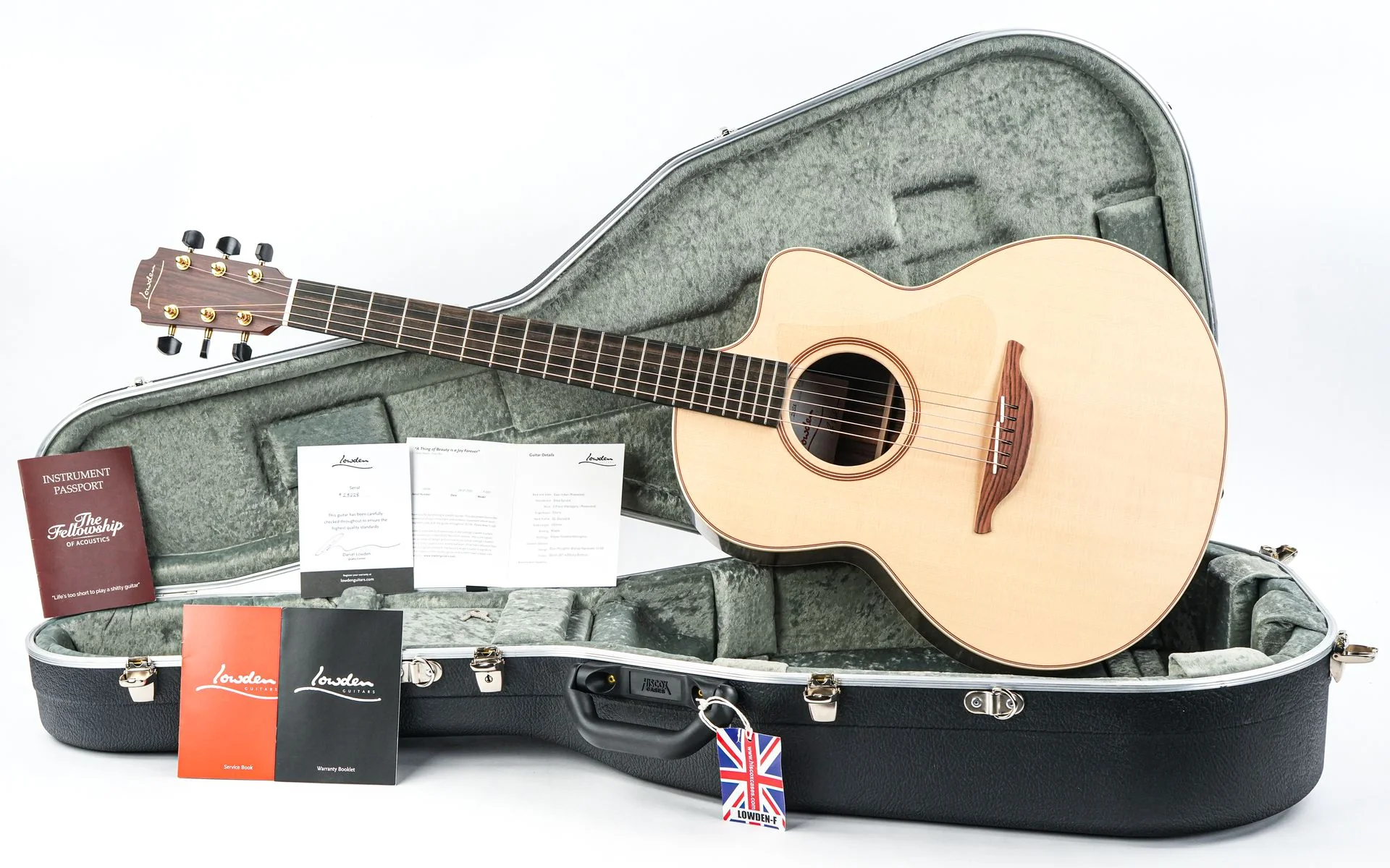 Lowden F32C Indian Rosewood Spruce - Image 3