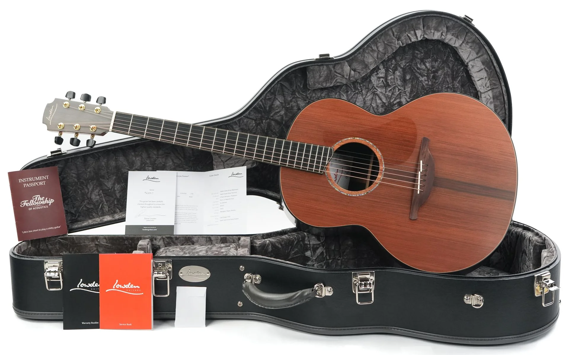 Lowden F50 African Blackwood Sinker Redwood 2024 - Image 3