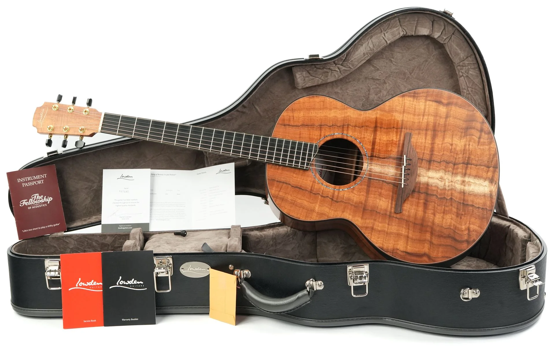 Lowden F50 Mastergrade Hawaiian Koa 2023 - Image 3