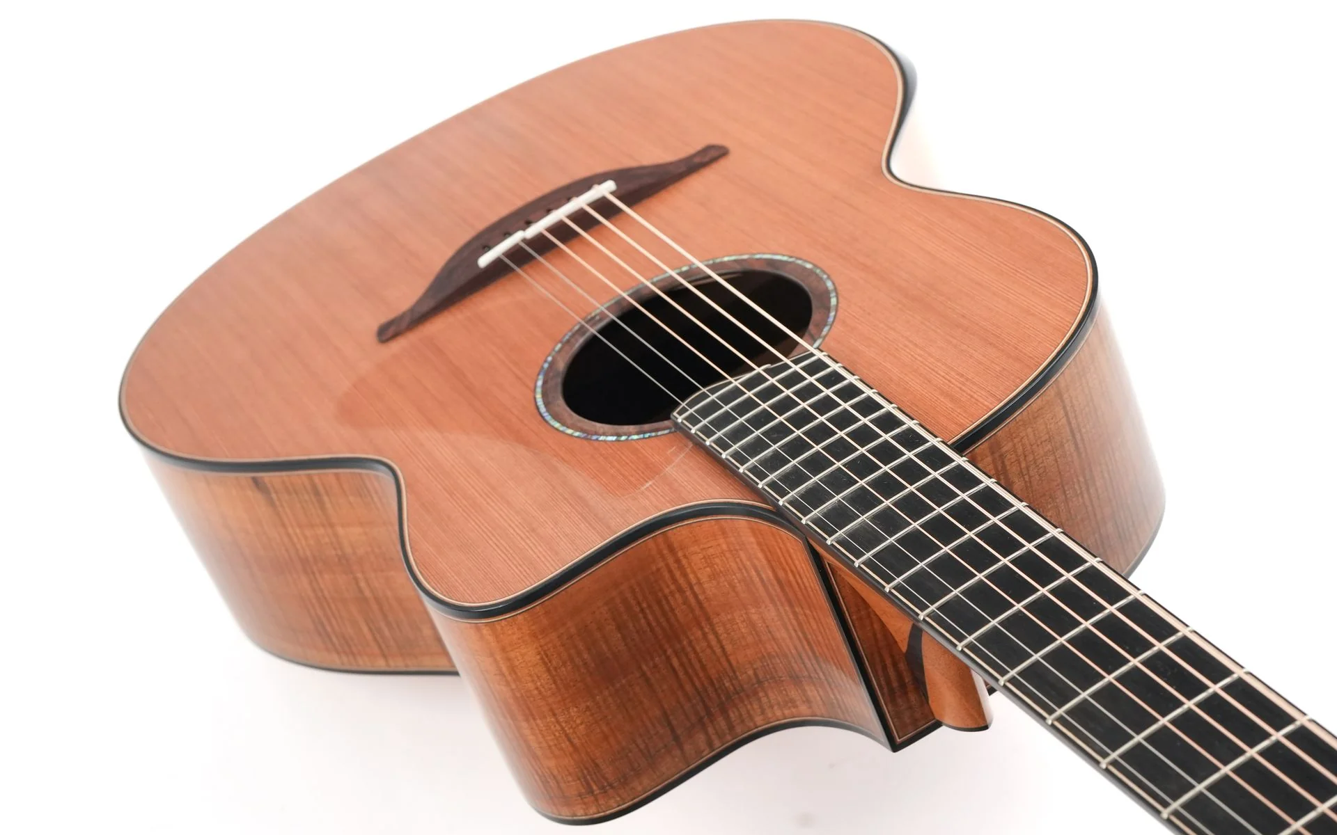 Lowden F50C Mastergrade Koa Sinker Redwood - Image 10