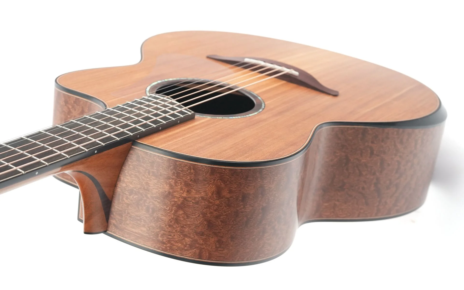 Lowden F50C Quilted Mastergrade Mahogany Red Cedar - Image 10
