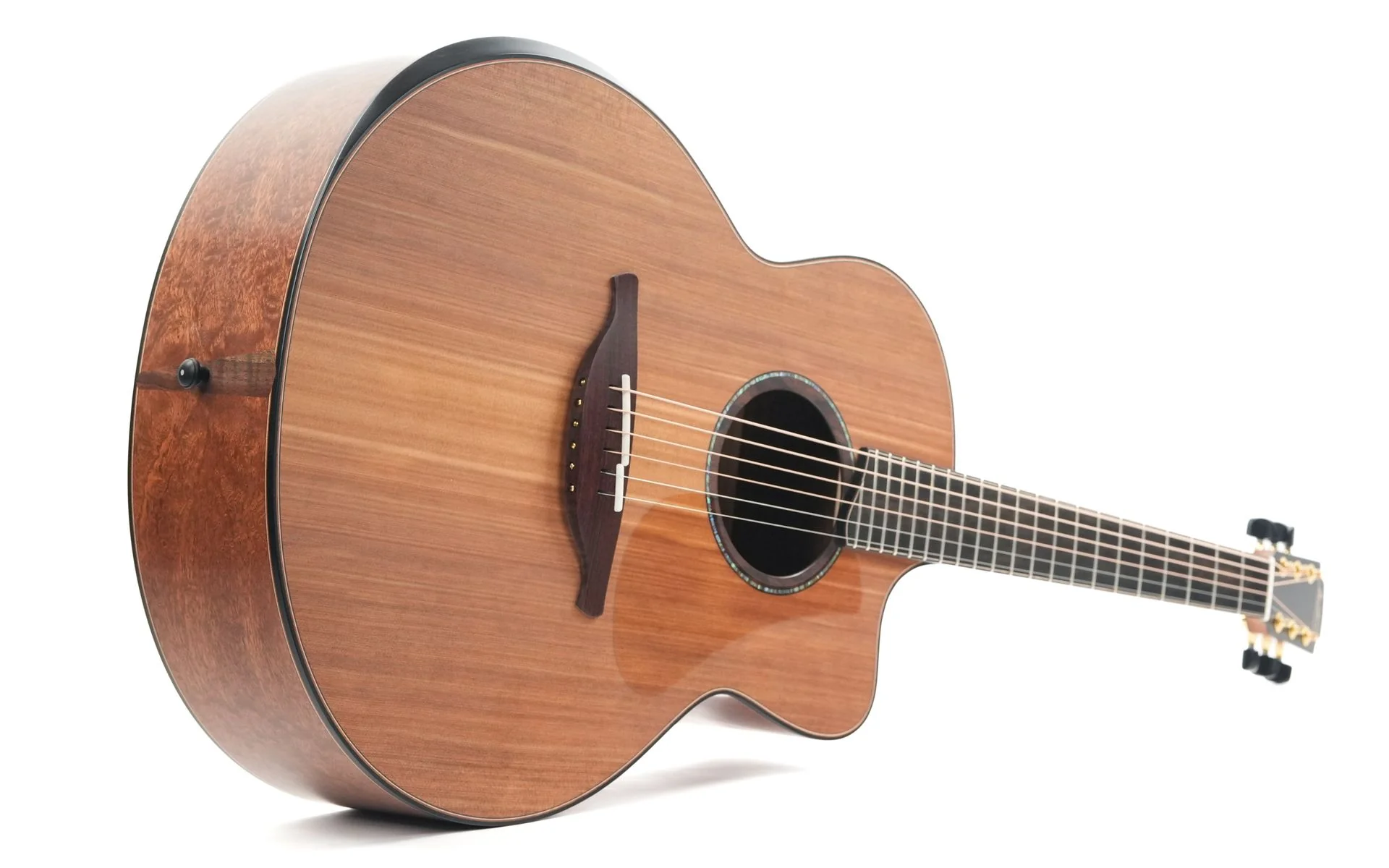 Lowden F50C Quilted Mastergrade Mahogany Red Cedar - Image 12