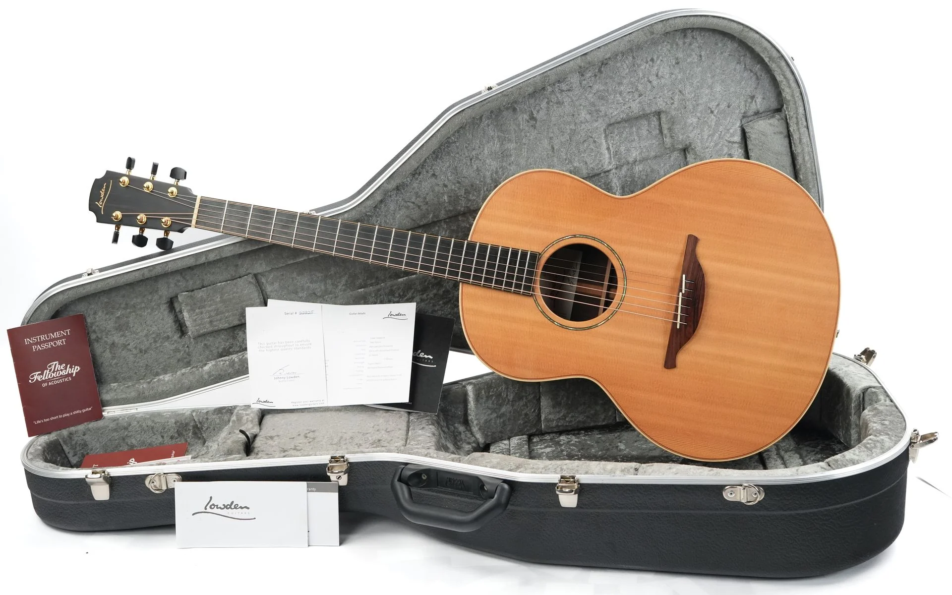 Lowden FM35 Indian Rosewood Sitka Spruce 2018 - Image 3